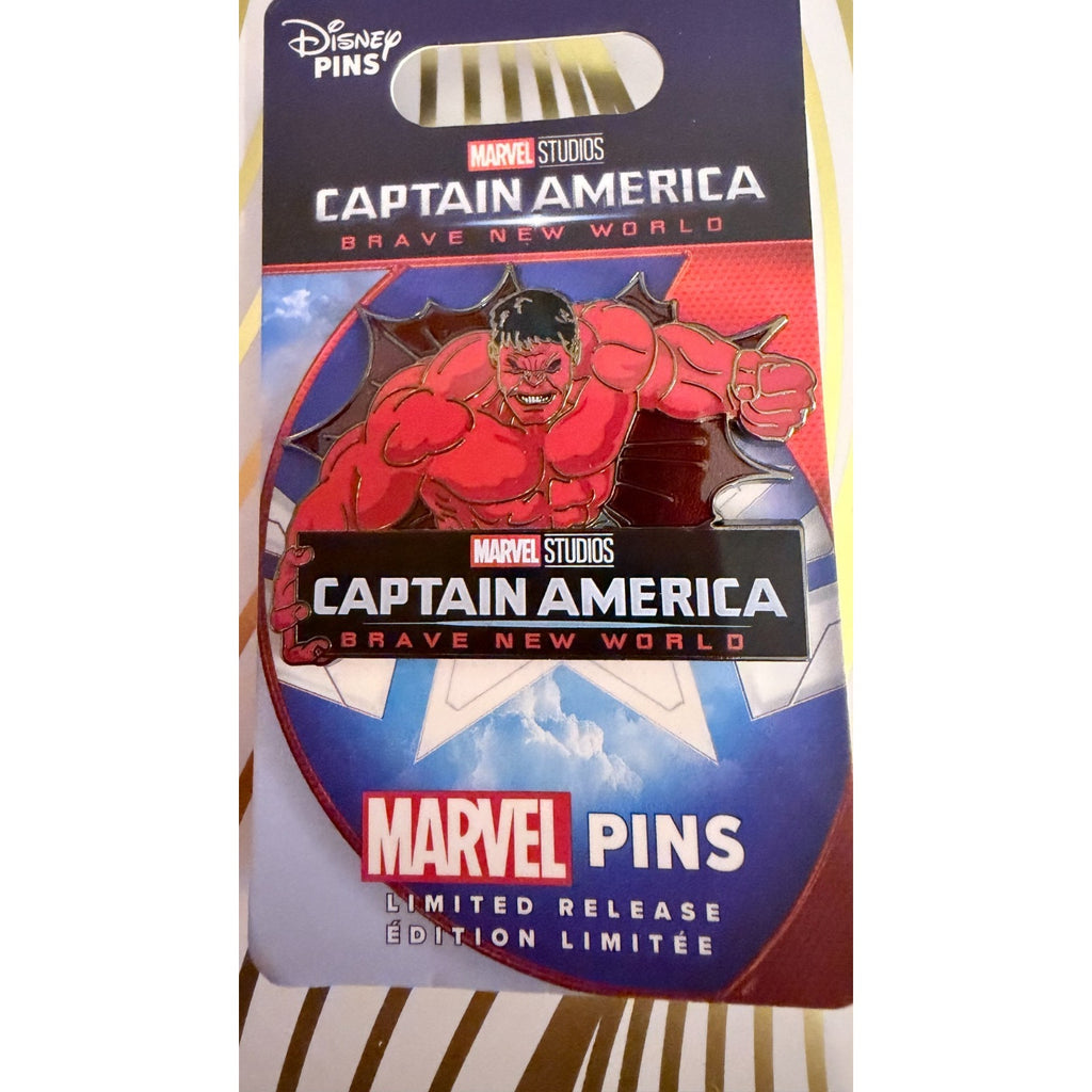 Disney Parks 2025 Marvel Captain America: Brave New World Red Hulk Pin