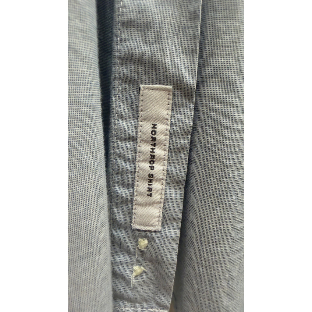 Goodfellow & Co Men's Large Northrop Light Blue Long Sleeve Button-Down Shirt