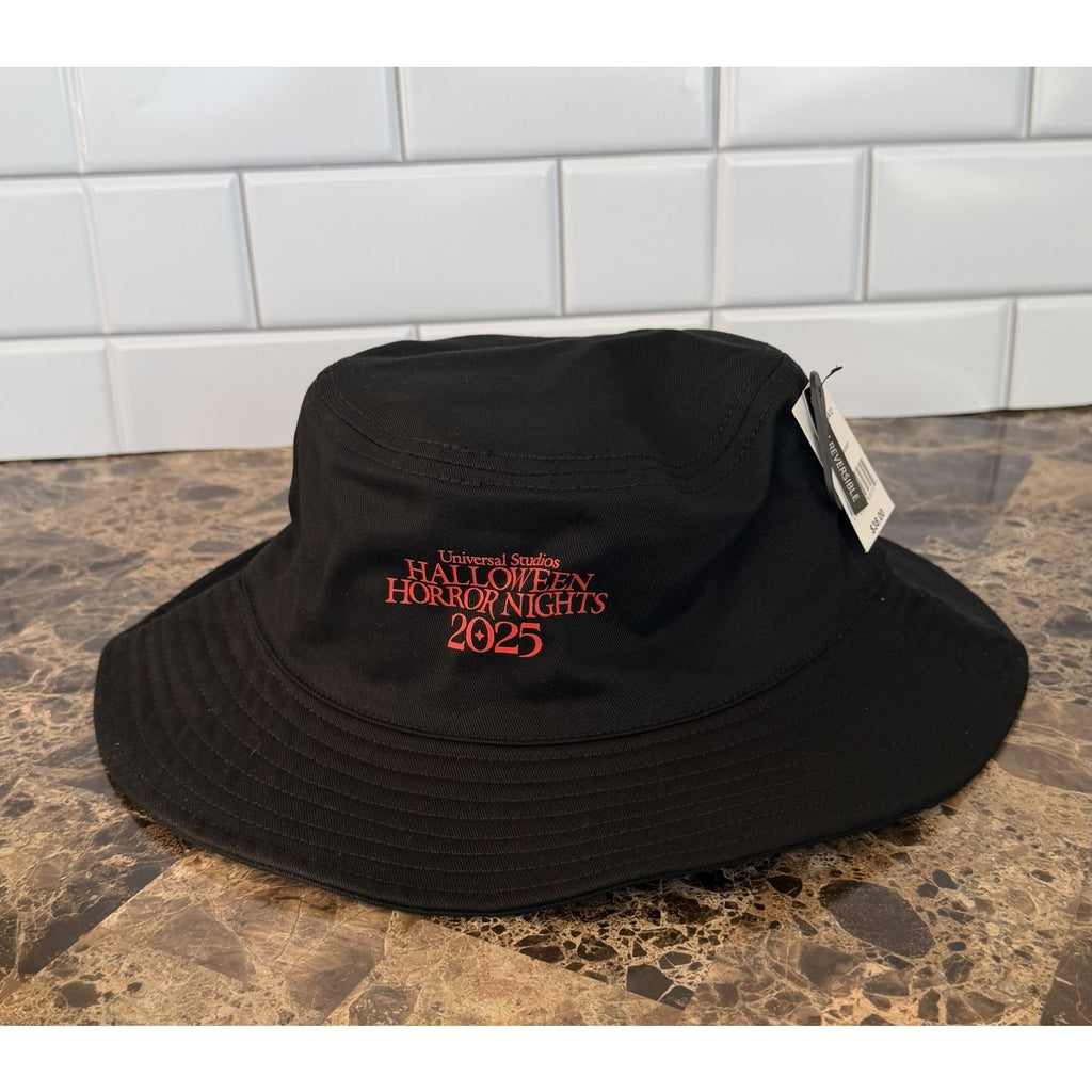 Universal HHN 2025 Five Nights at Freddy’s Reversible Bucket Hat NWT