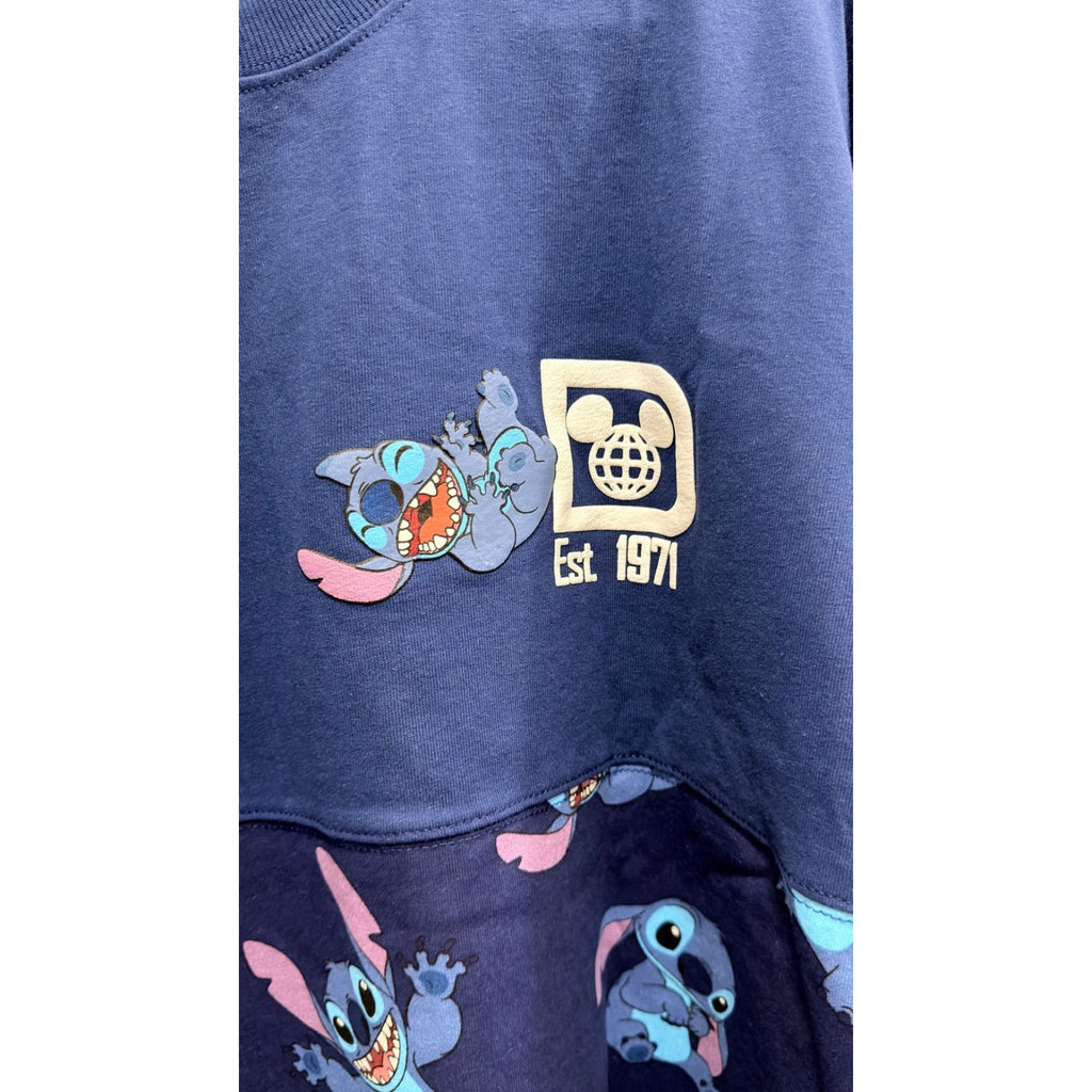 Disney Parks x Spirit Jersey Walt Disney World Stitch All Over Large