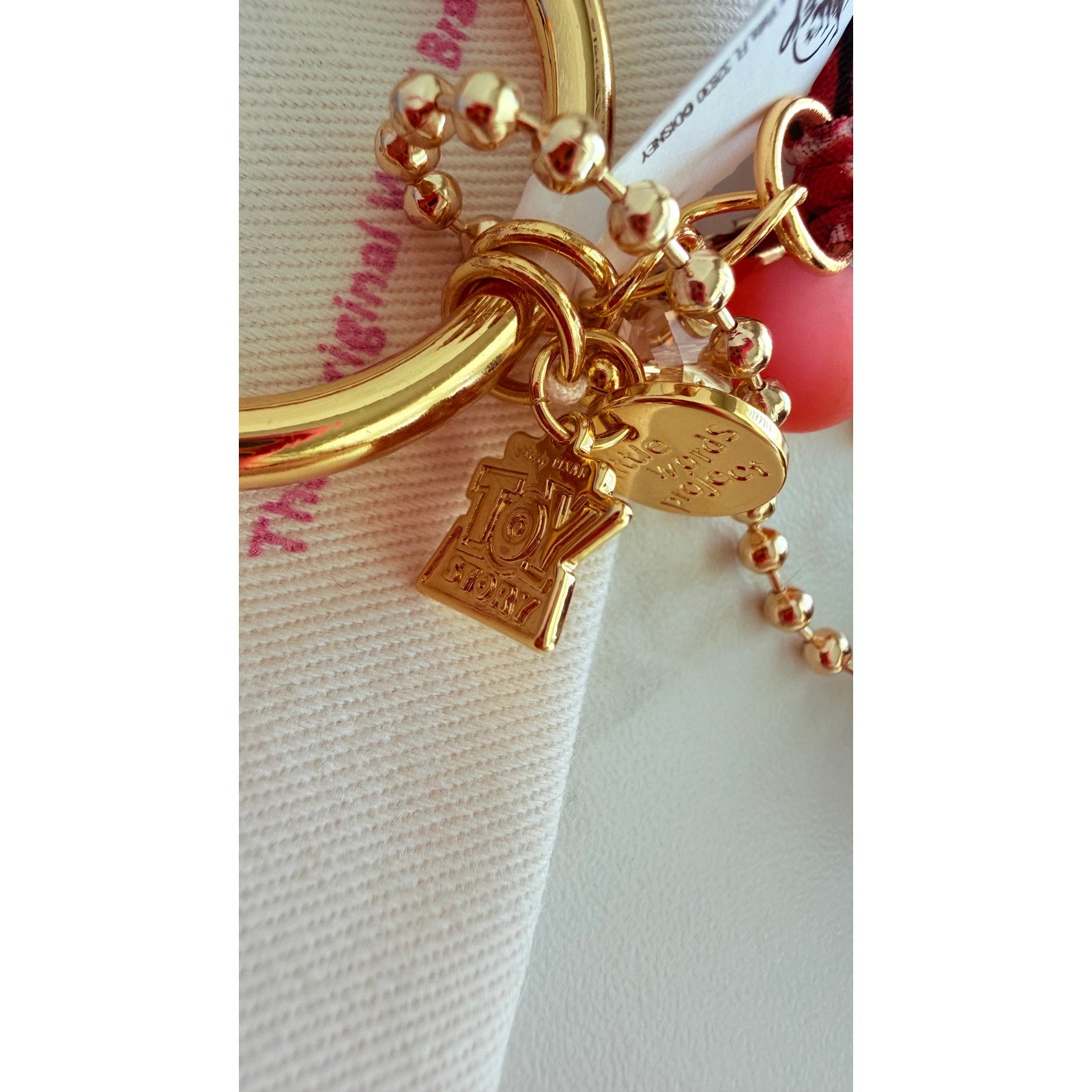 Little Words Project x Toy Story Howdy Partner Cowboy Boot Bag Charm NWT