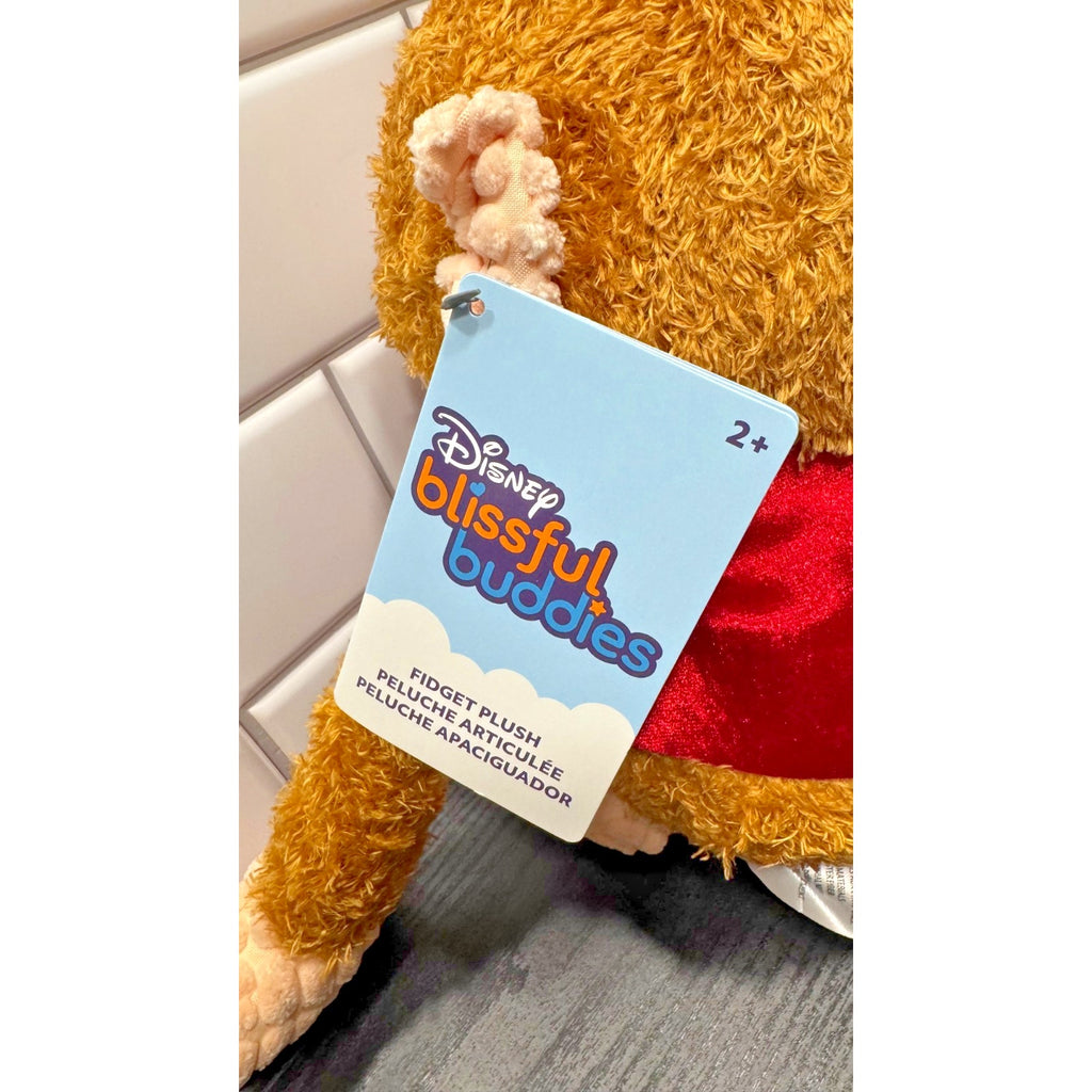 Disney Parks Blissful Buddies Fidget Plush | Abu from Aladdin | 16" Tall (NWT)