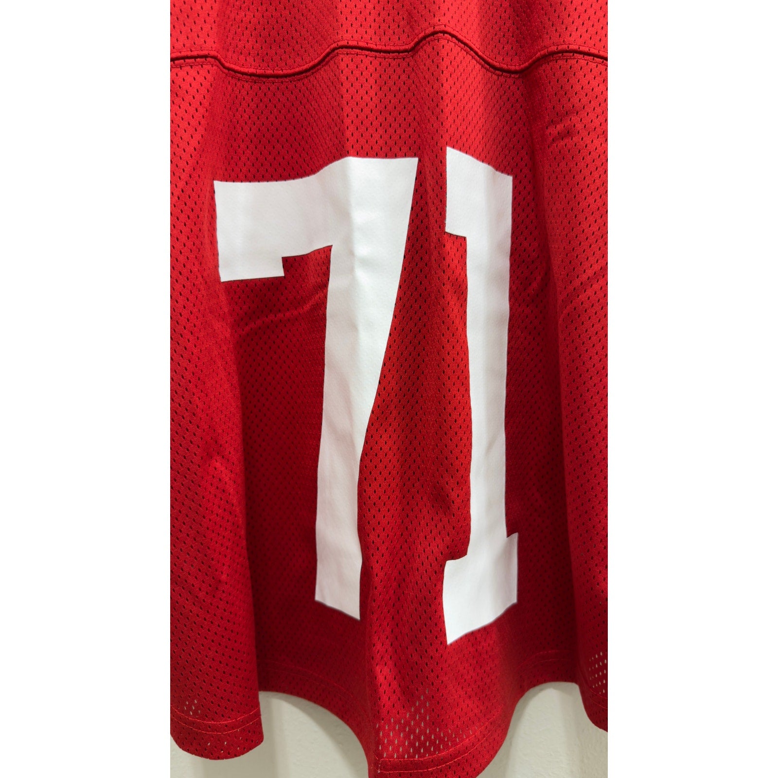 Walt Disney World Red Spirit Jersey Mesh Hockey Jersey NWT Medium Adults