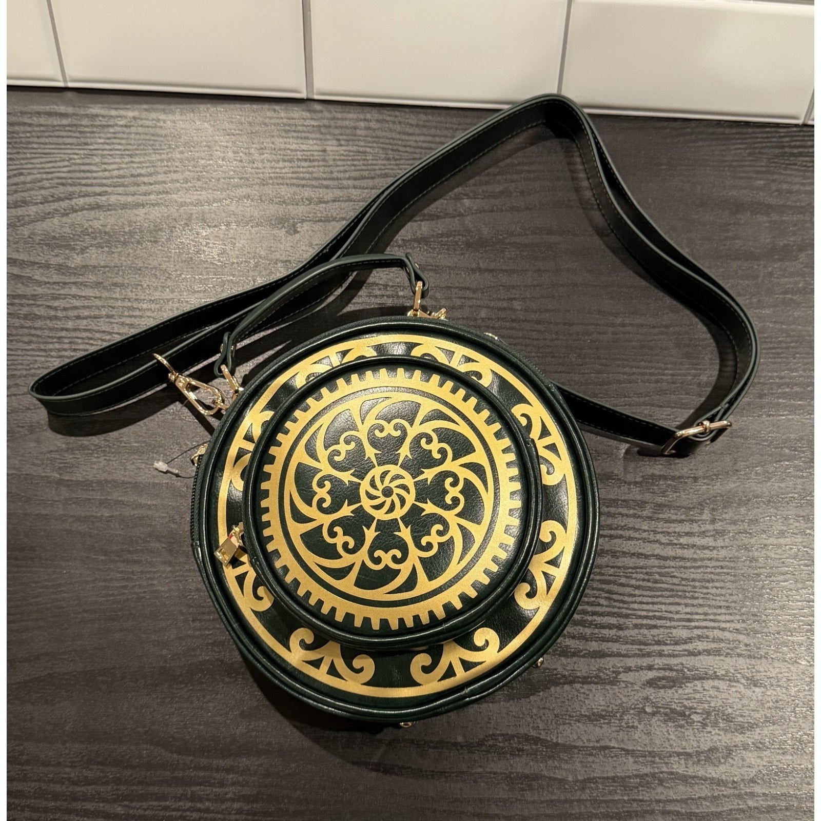 Universal Studios Wicked Emerald City Crossbody Bag NEW