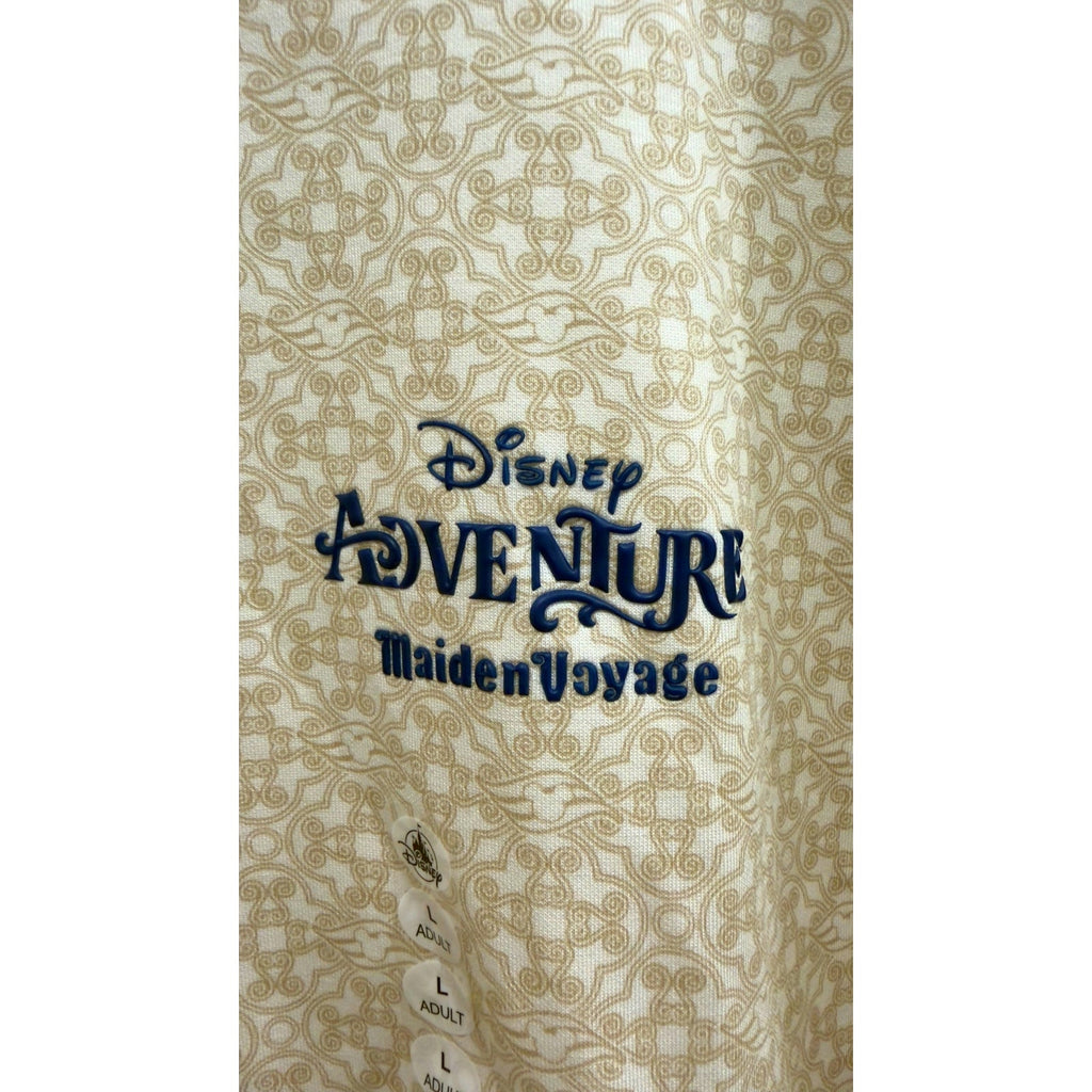 Disney Cruise Line Adventure Maiden Voyage Quarter-Zip Pullover NWT Large