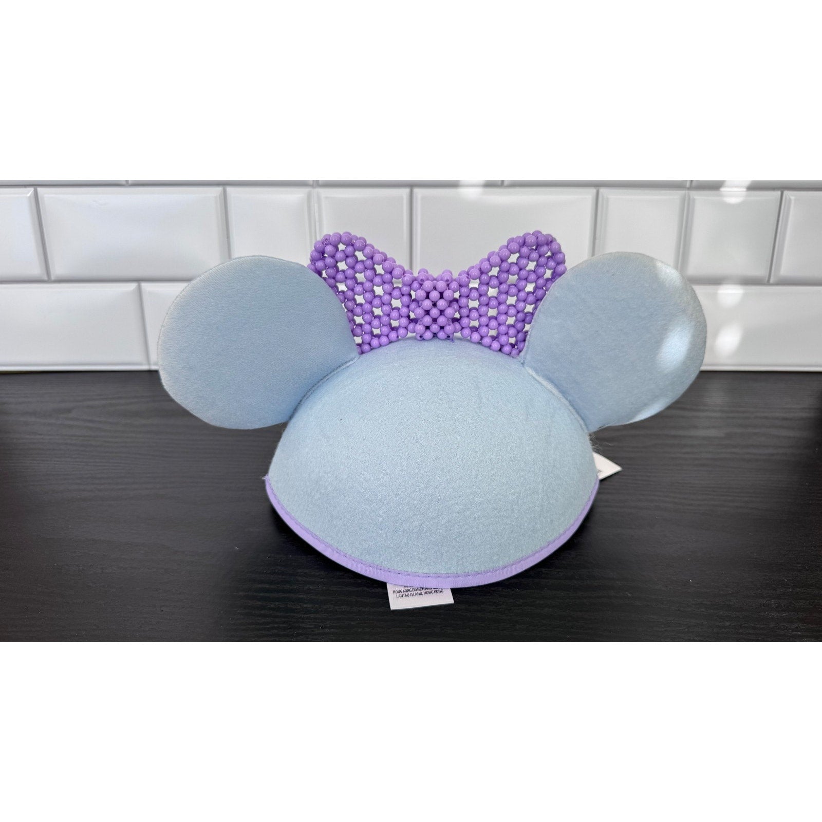Disney Parks Minnie Mouse Purple Foam Beaded Ear Hat | 2023 Collection (NWT)