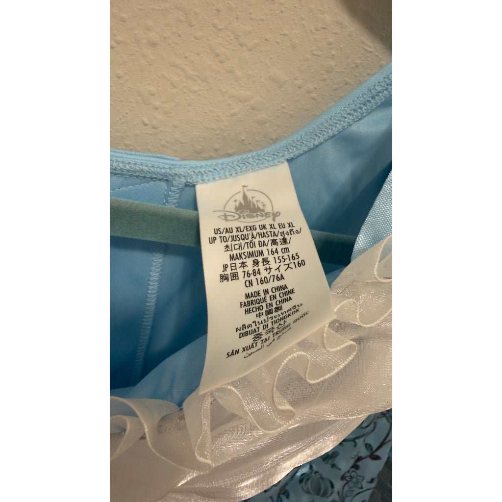Disney Parks Princess Cinderella Costume for Kids NWT Youth XL