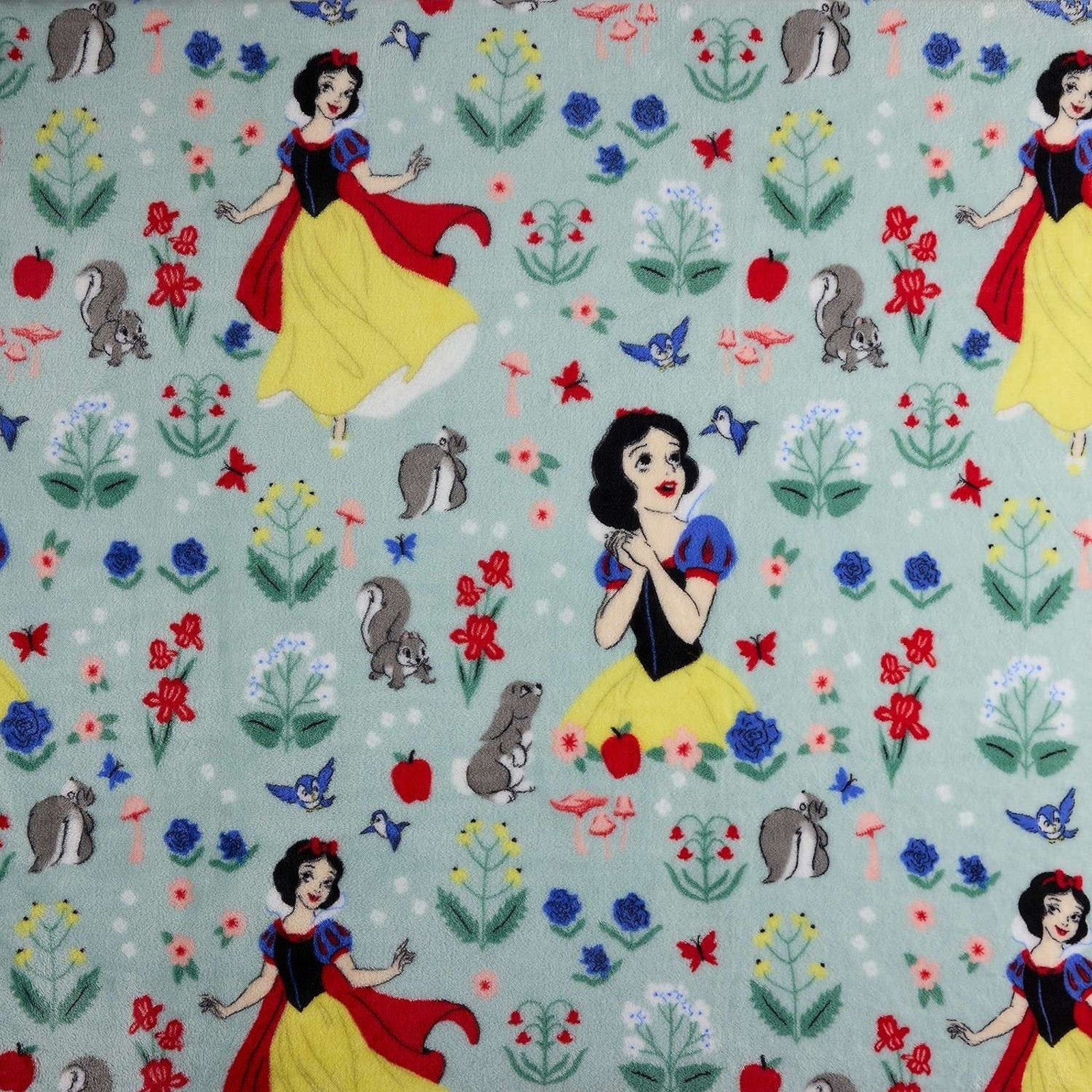 Disney Snow White Throw Blanket (60"x72") | Supersoft Plush Fleece NEW