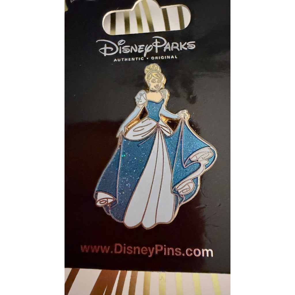 Disney Parks 2012 Disney Princess Cinderella Pin - Classic Blue Dress