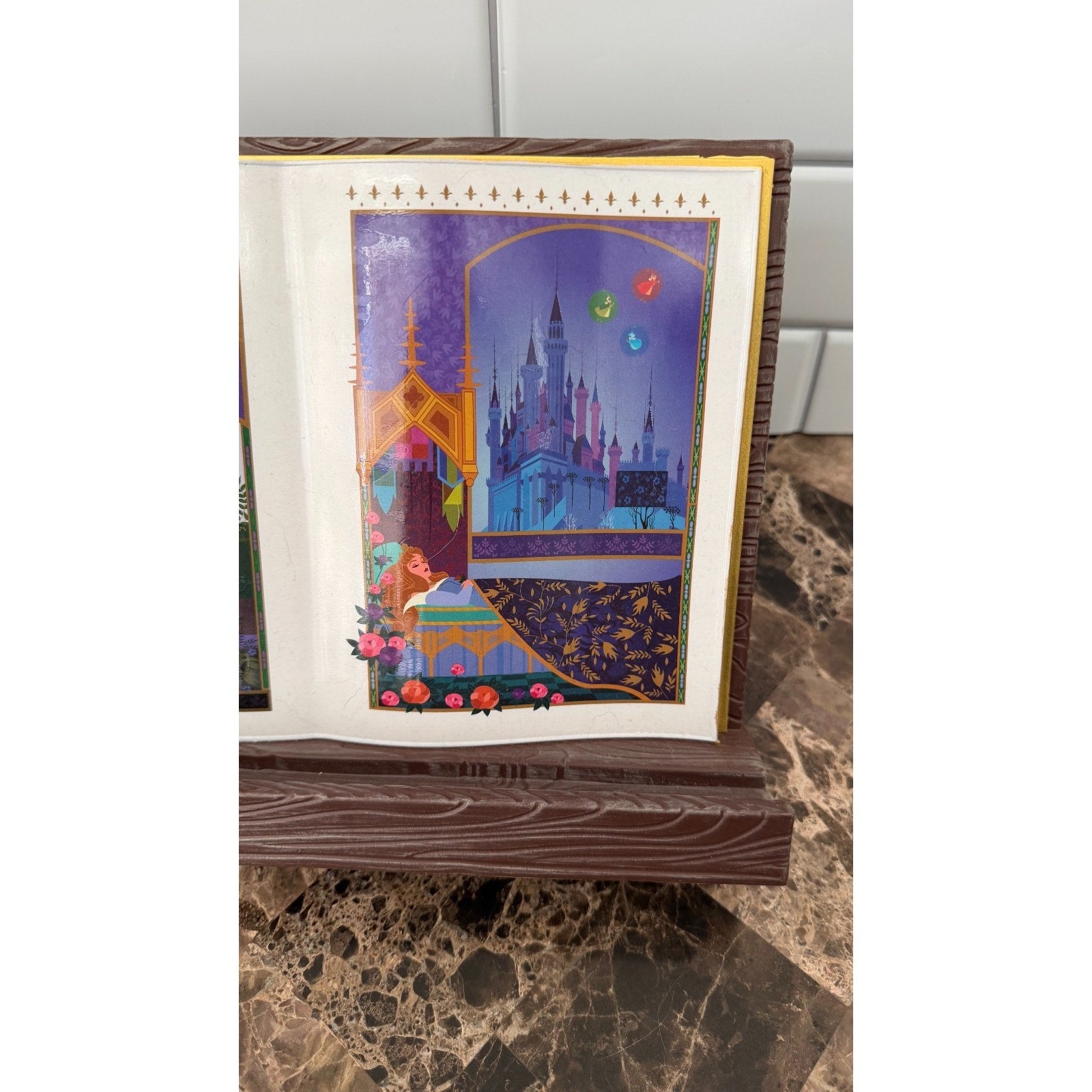 NEW 2024 Disney Parks Ashley Taylor Sleeping Beauty Book Reading Stand