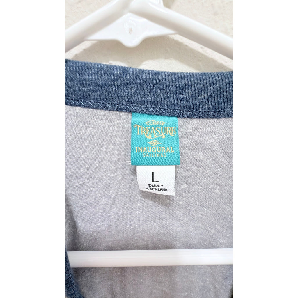 NWT Disney Cruise Line Disney Treasure Inaugural Season Tee Men's Large
