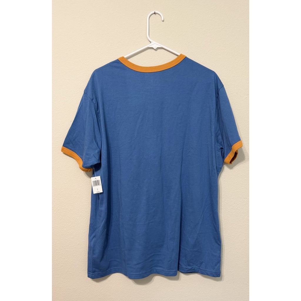 Disney Parks Expedition Everest Summit T-shirt Blue Adult Unisex Small NEW