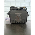 Primark Wednesday Addams Nevermore Crest Camera Bag Crossbody 9"x6" NWT