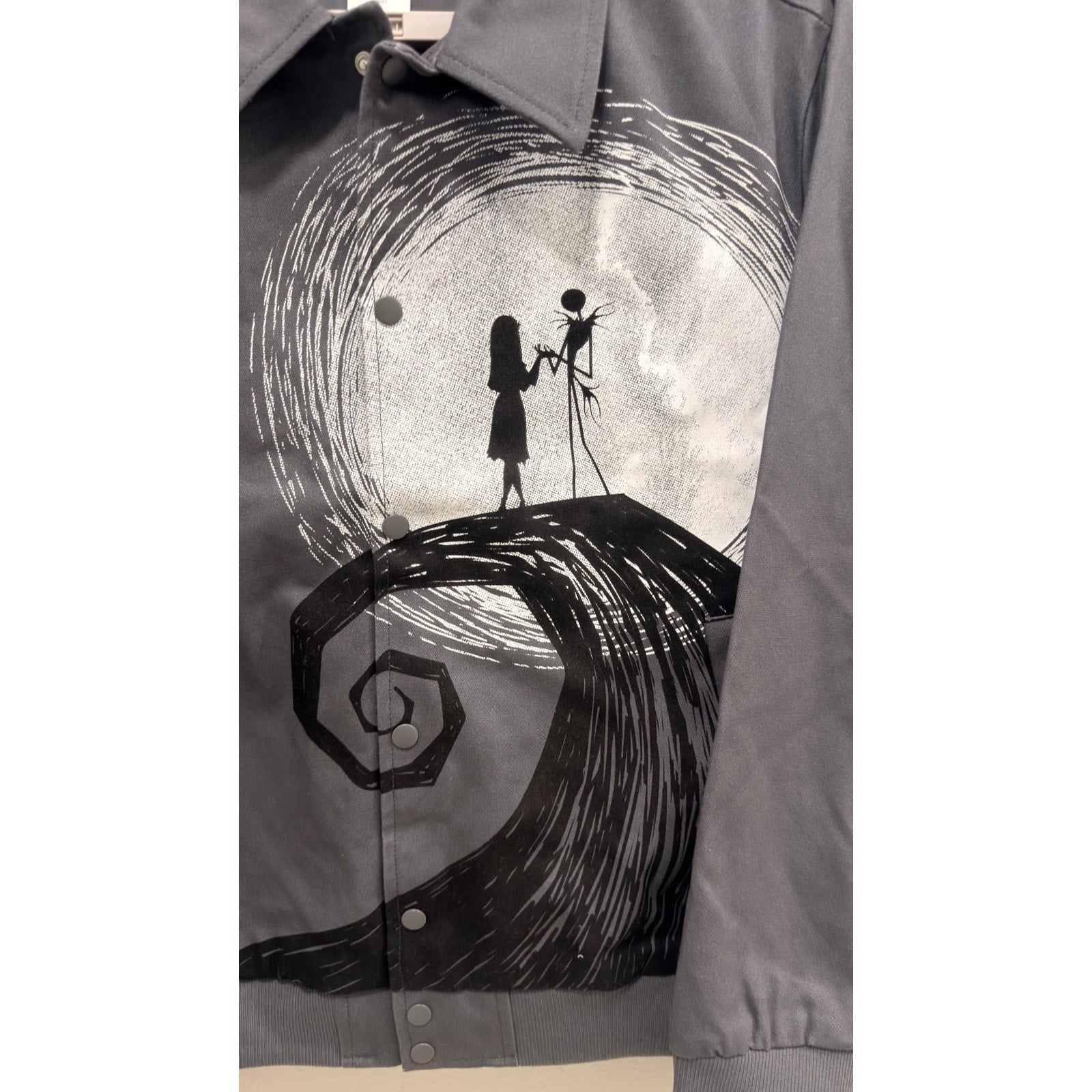 Disney The Nightmare Before Christmas Jacket Men size Large NWT