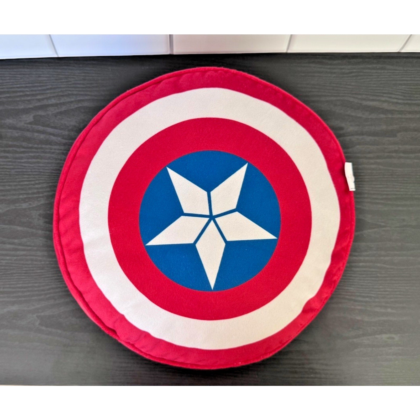 Disney Parks Marvel Captain America Shield Throw Pillow | Reversible NEW