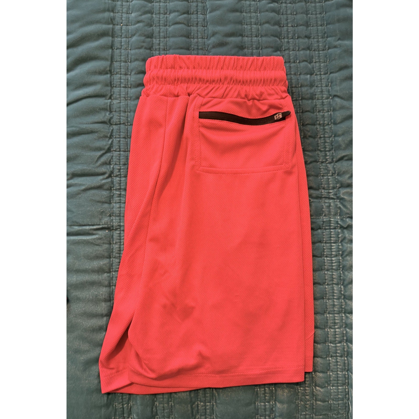 Men’s 5” Gym Workout Athletic Shorts 7 Pack Zipper Pocket & Towel Loop