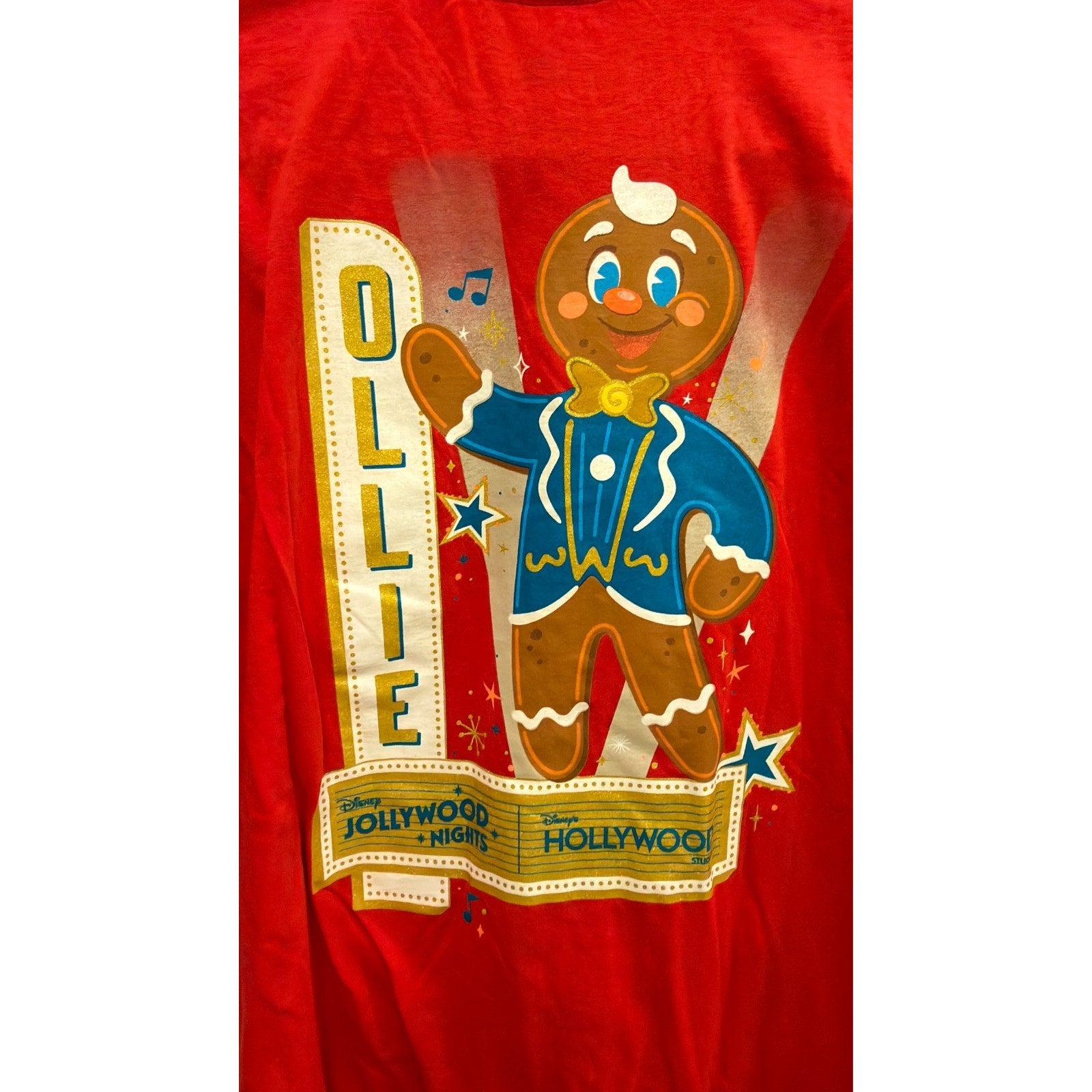 Walt Disney World 2025 Disney Jollywood Nights T-shirt Adults Large NWT