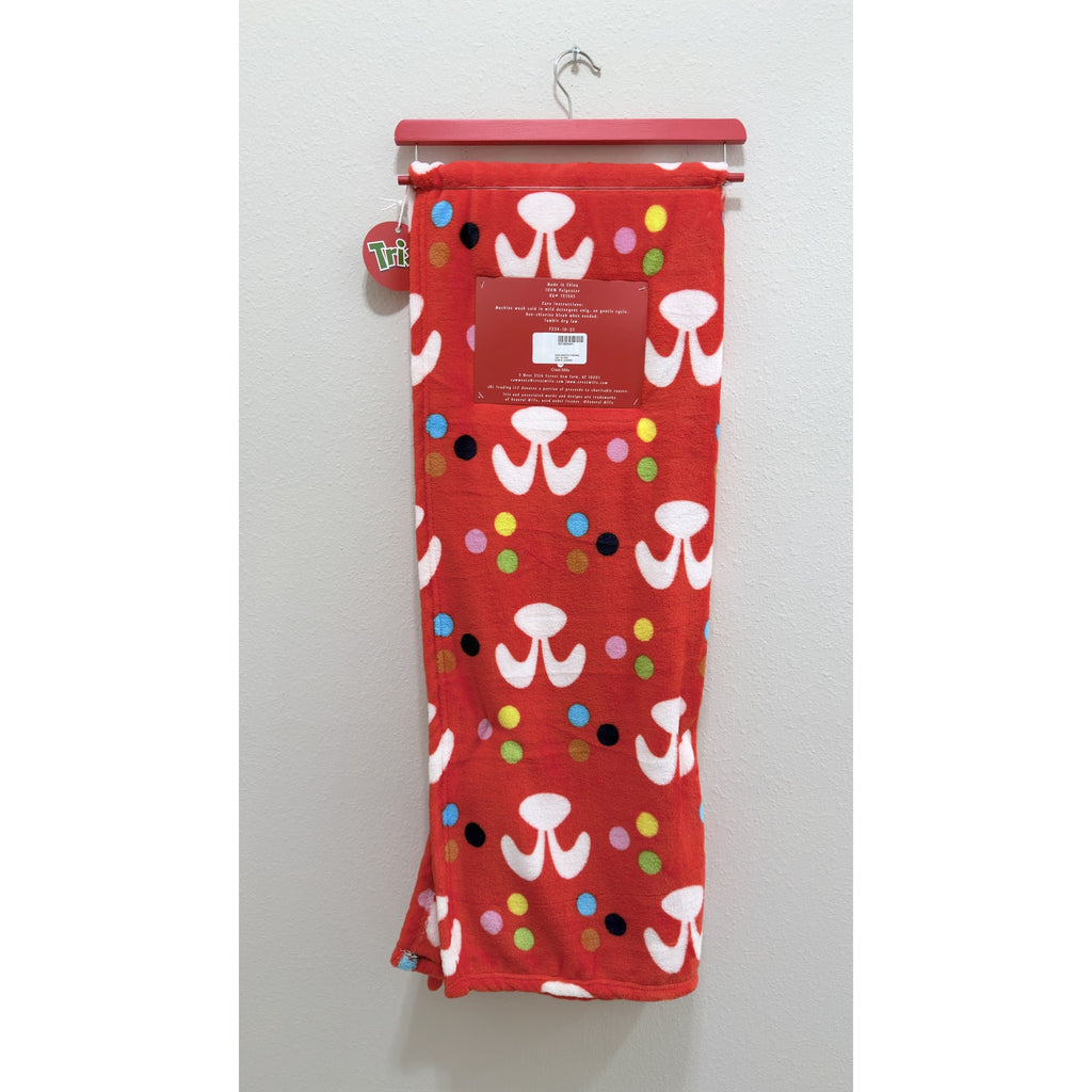 Trix Retro Cereal Box Oversized Plush Fleece Throw Blanket 60x70 NEW