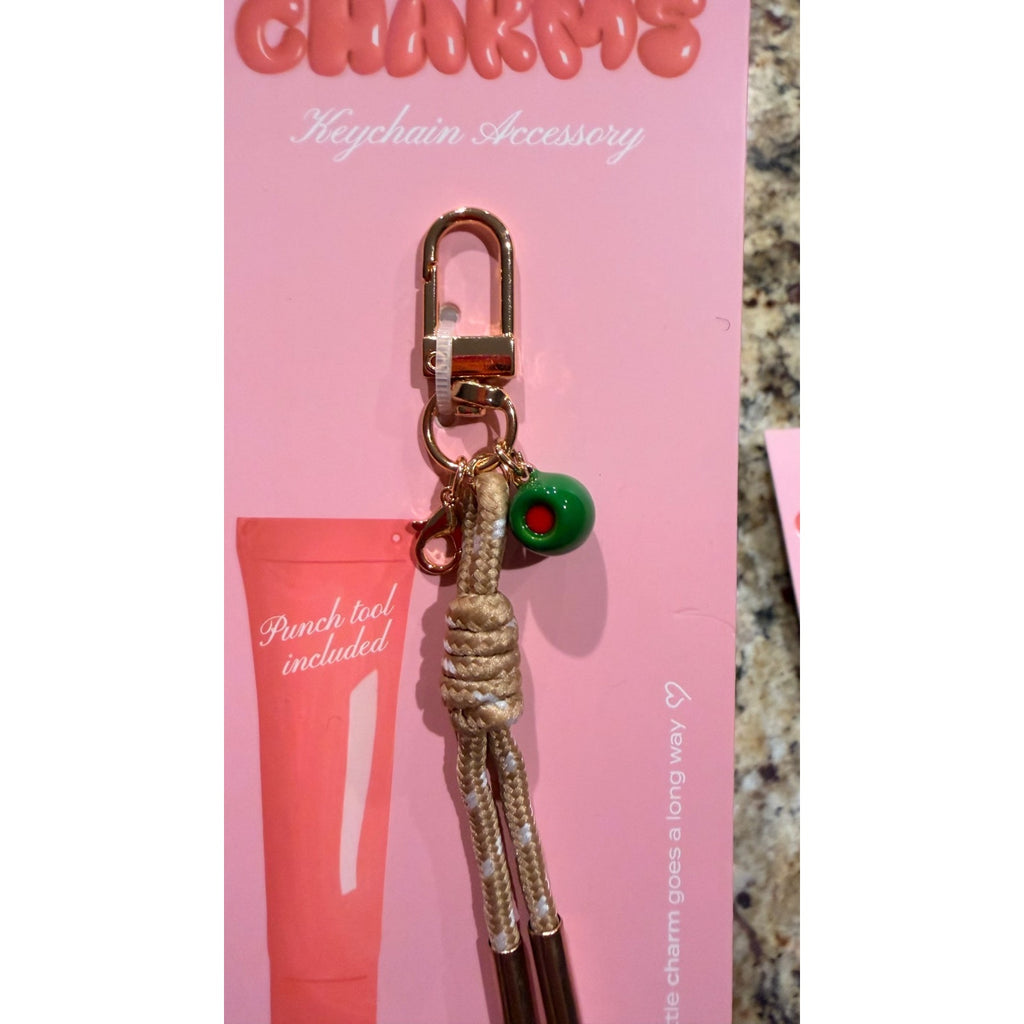 Studio Artifact Lip Charm Keychain - Olive (New)