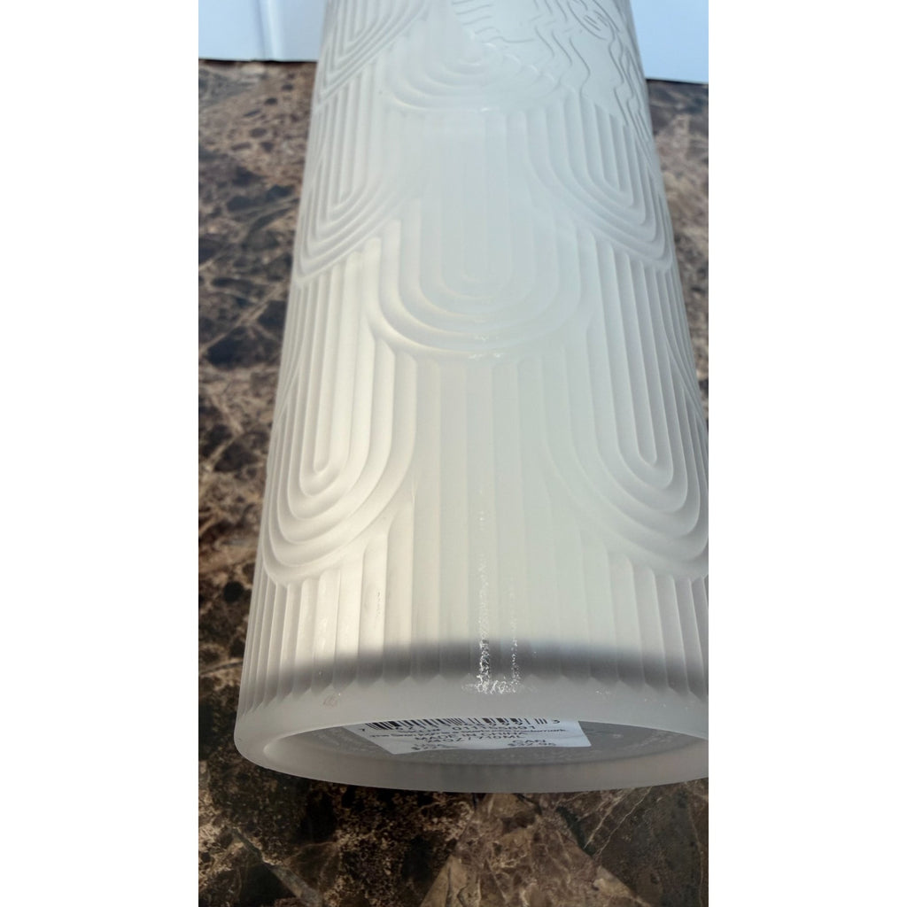 Starbucks 2024 Gray White Pearl Siren Scales Soft Touch Venti Tumbler SCRATCHED