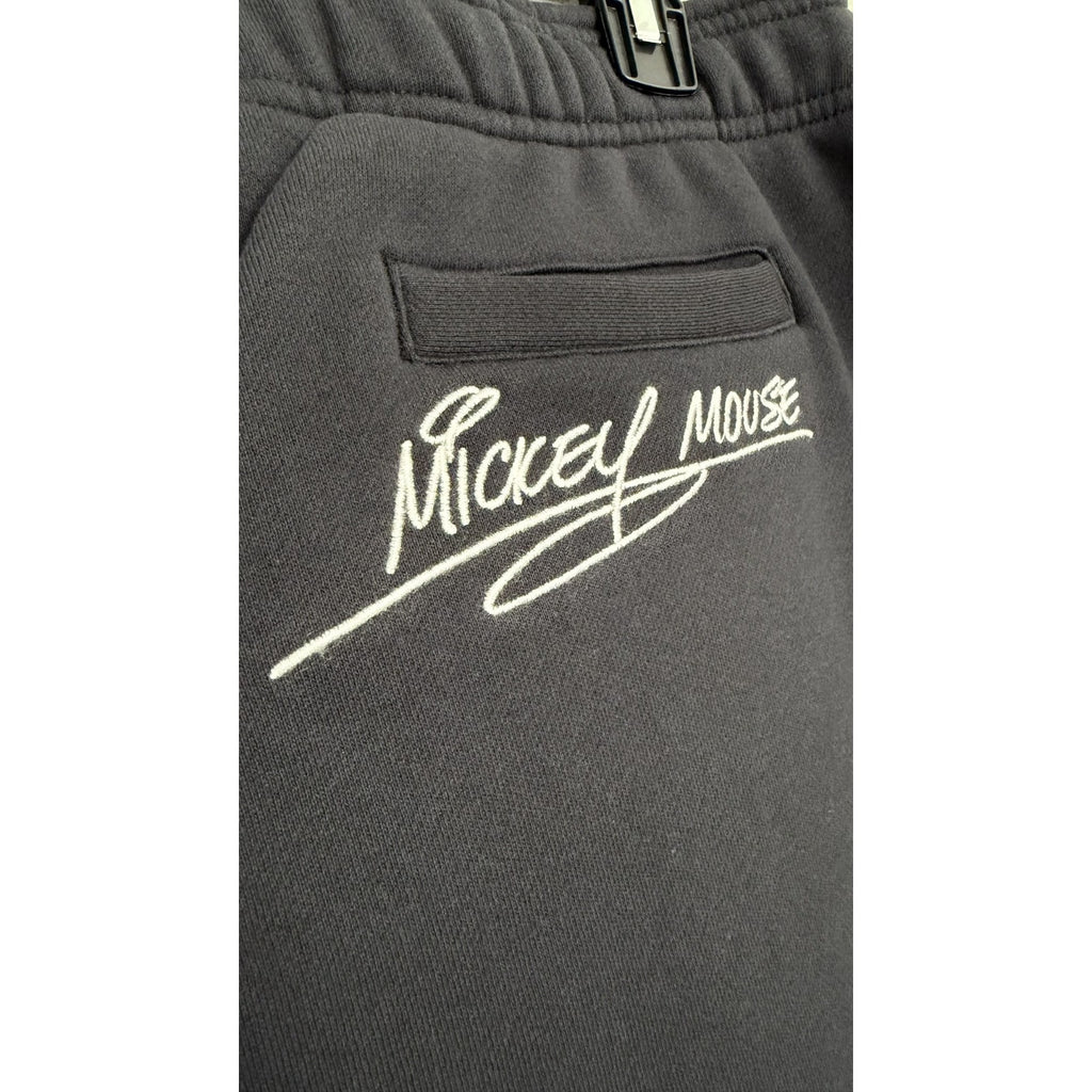 NEW! Disney Parks Mickey Mouse Jogger Pants - Black Adult Large