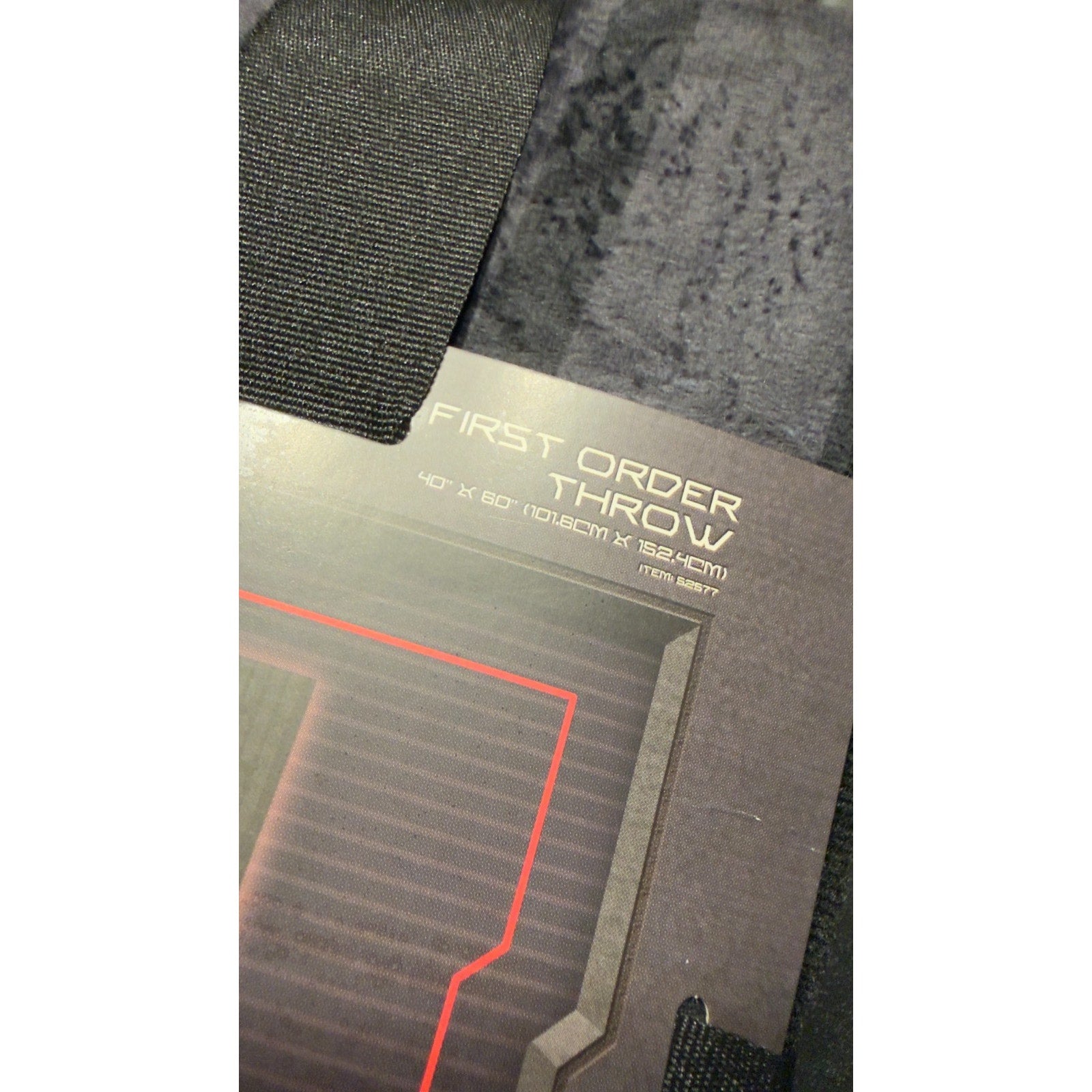 Disney Parks Star Wars: Galaxy’s Edge First Order 709th Legion Throw Blanket