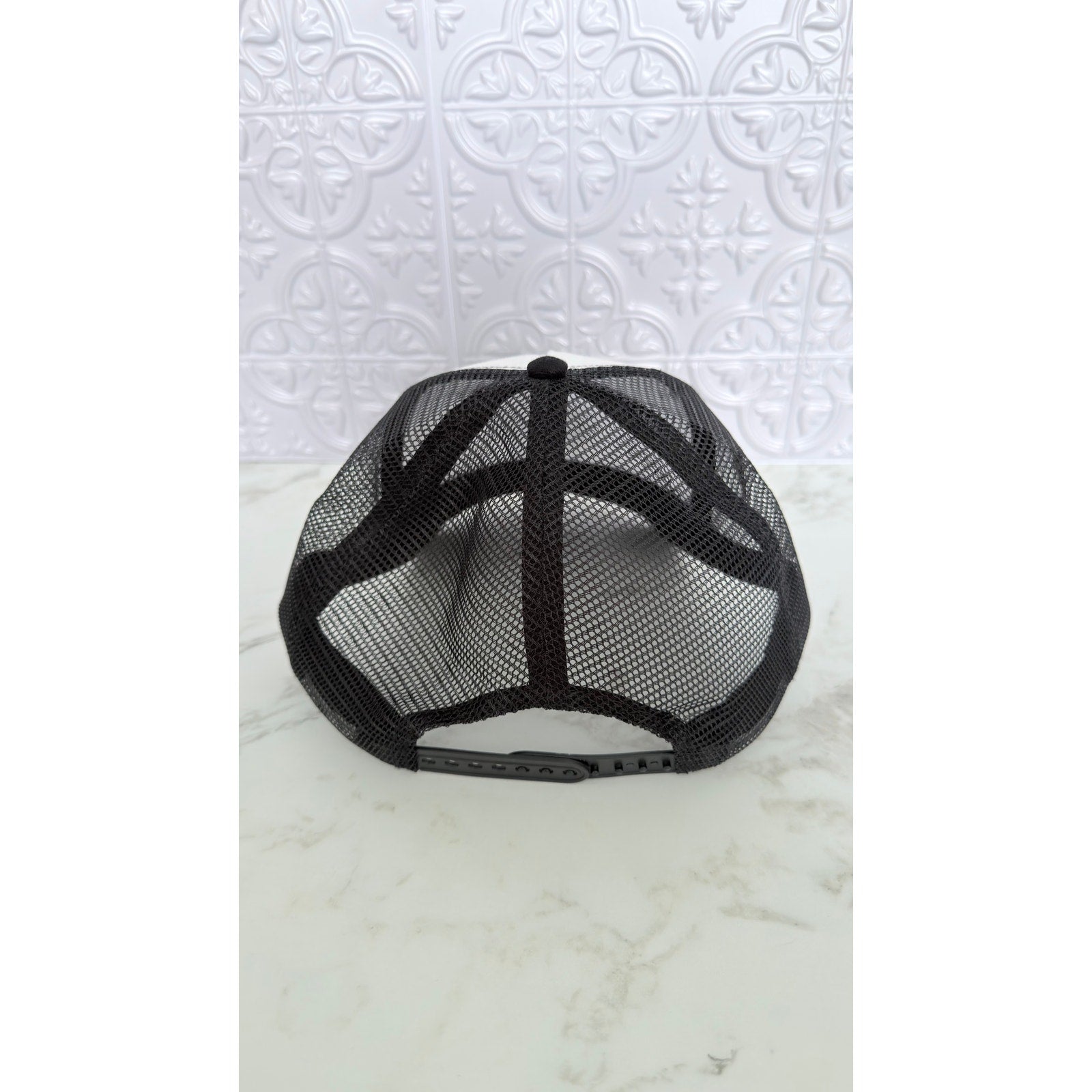 NEW Disney Parks Mickey Mouse Classic Snapback Trucker Hat Cap Black White