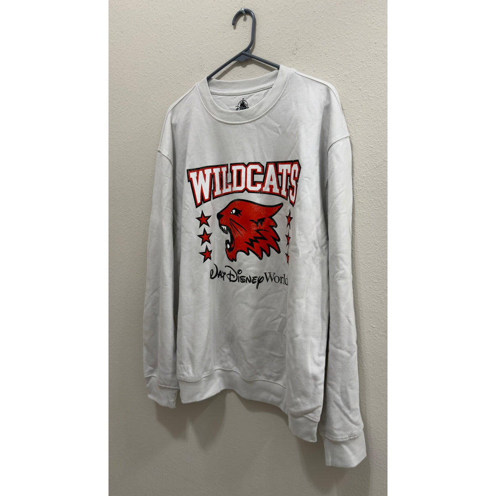 Disney Parks High School Musical Wildcats Crewneck Sweatshirt Large NWT