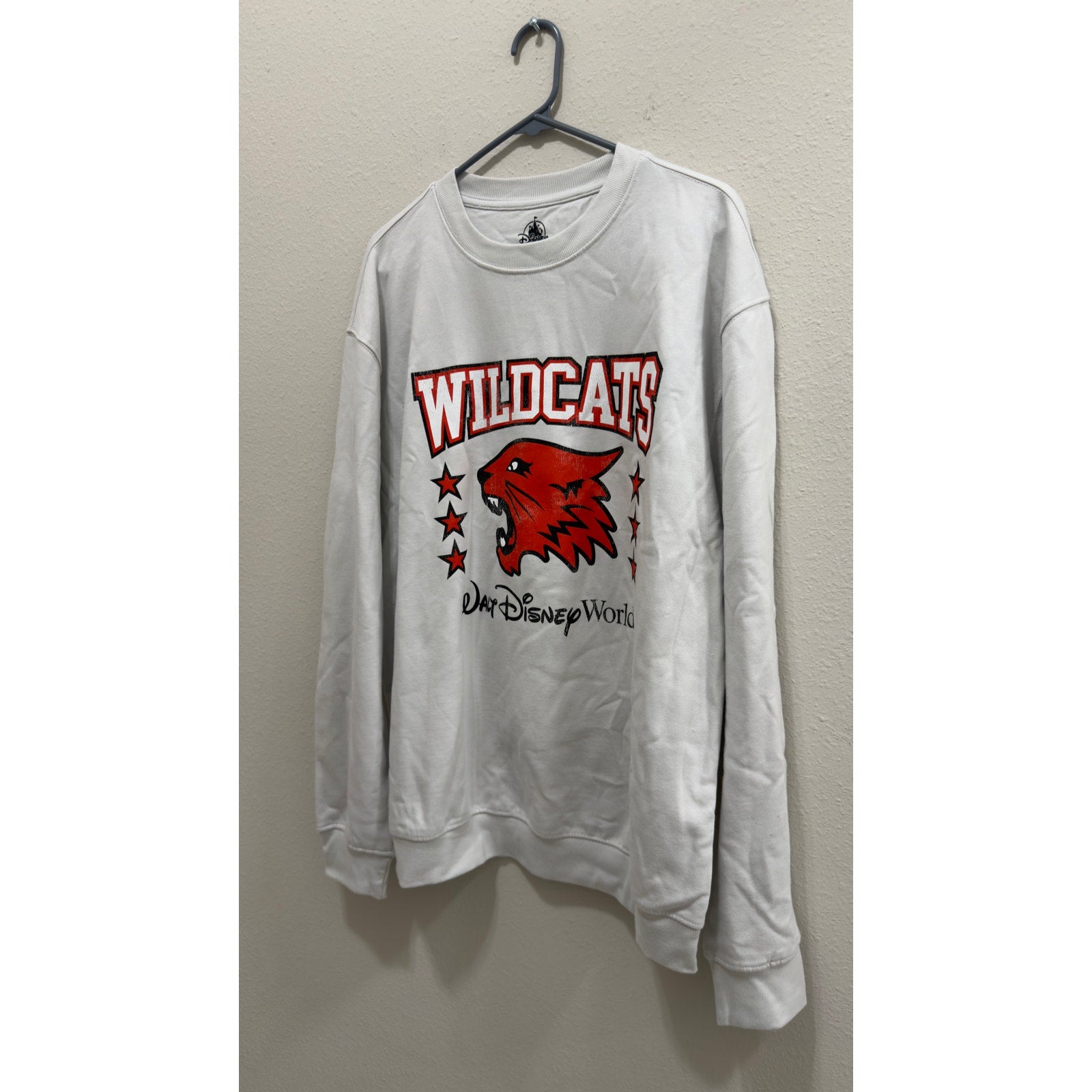 Disney Parks High School Musical Wildcats Crewneck Sweatshirt Large NWT