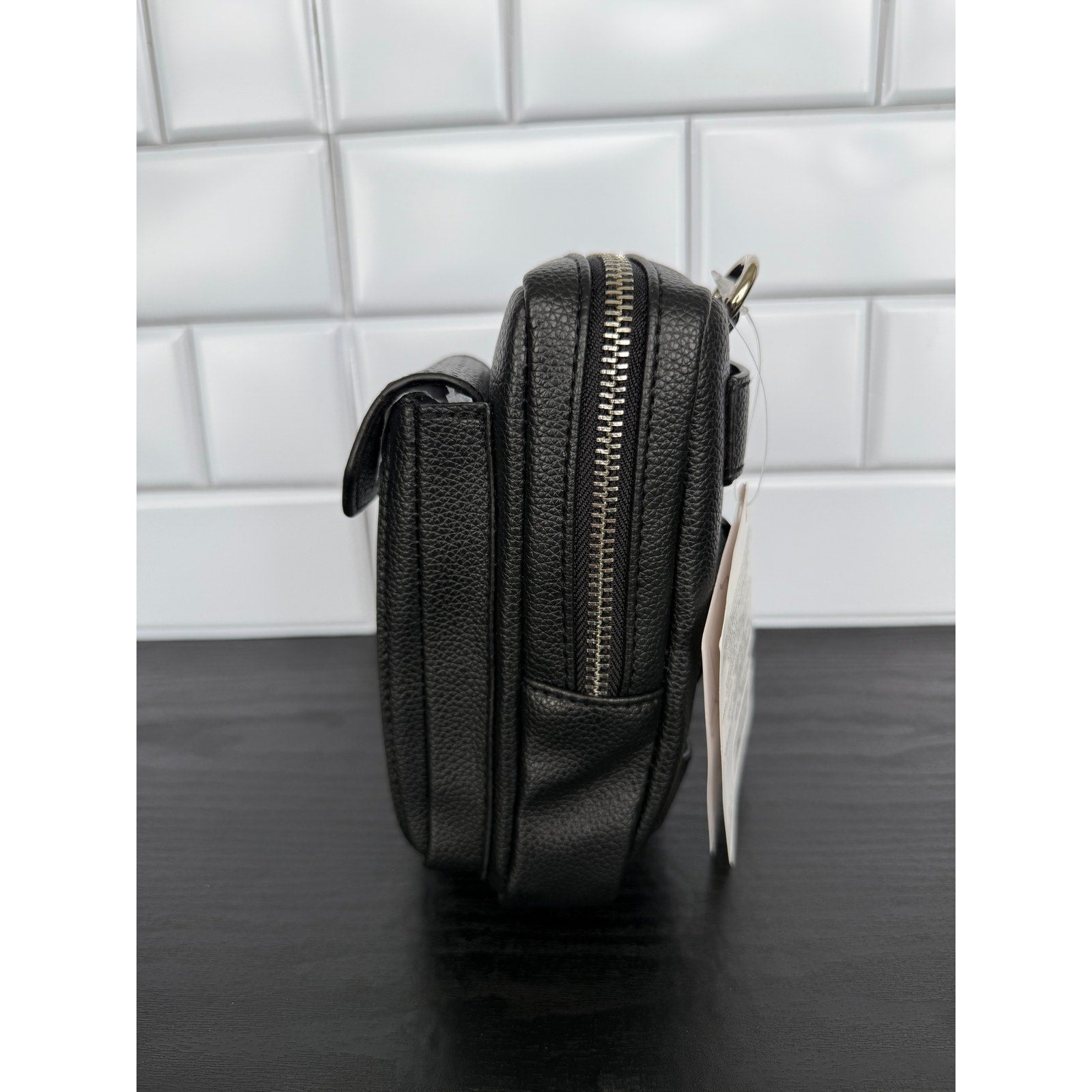 Disney Parks Mickey Mouse Black Pin Trading Pouch NWT