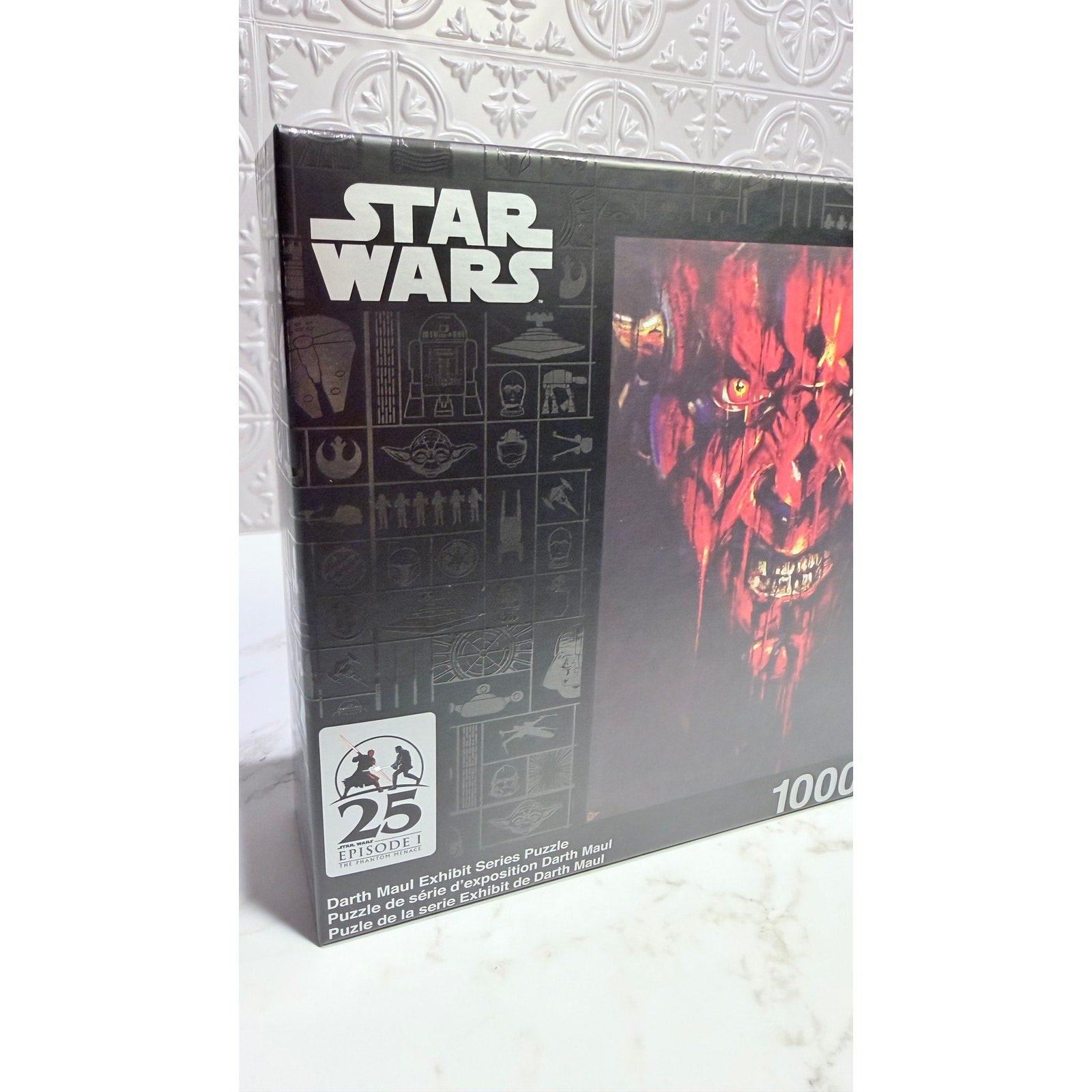 Disney Parks Star Wars Darth Maul Exhibit Series 1000pc Puzzle NEW