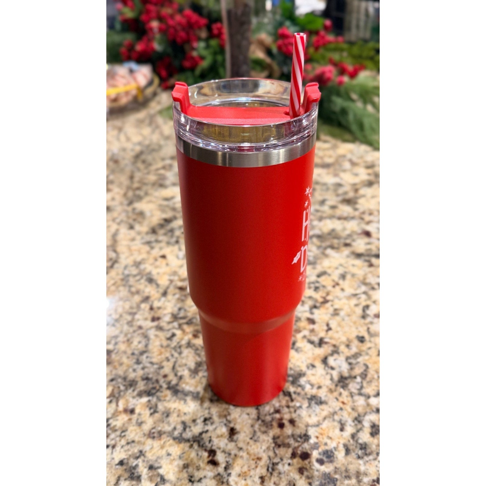 NWT Dolly Parton "I Love Dolly" Pink Christmas 2025 Tumbler — 40oz