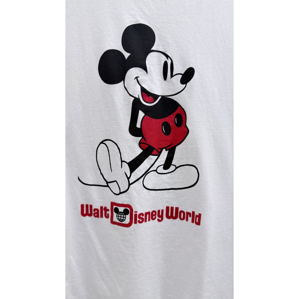 Walt Disney World Mickey Mouse Vintage Graphic Sleeveless Shirt Large NWT