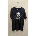 Bella + Canvas Men's Pirate Skull Crossbones Graphic Tee Shirt Black Size XL