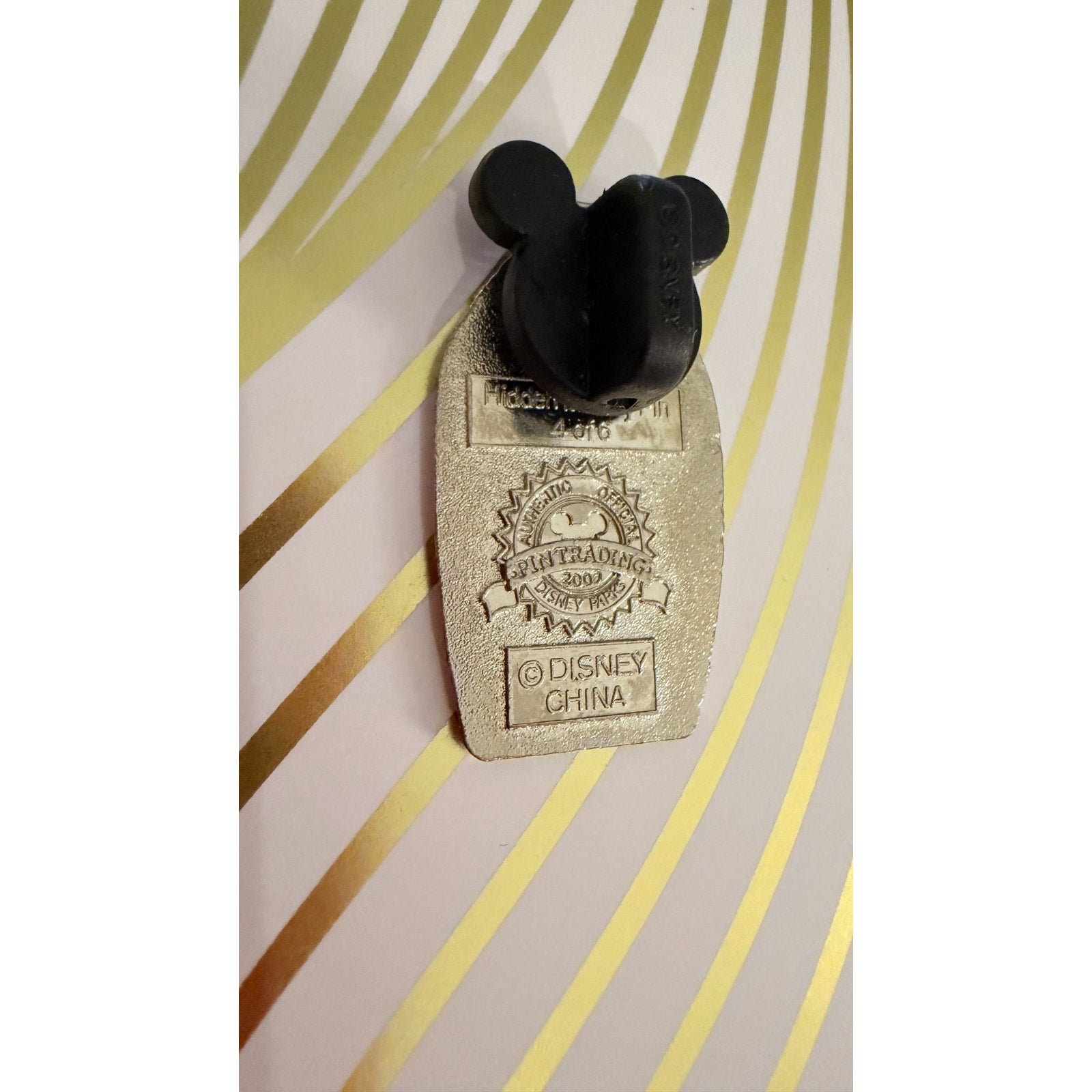 Disney Parks 2008 Hidden Mickey 4/6 Freddie the Bat Pin