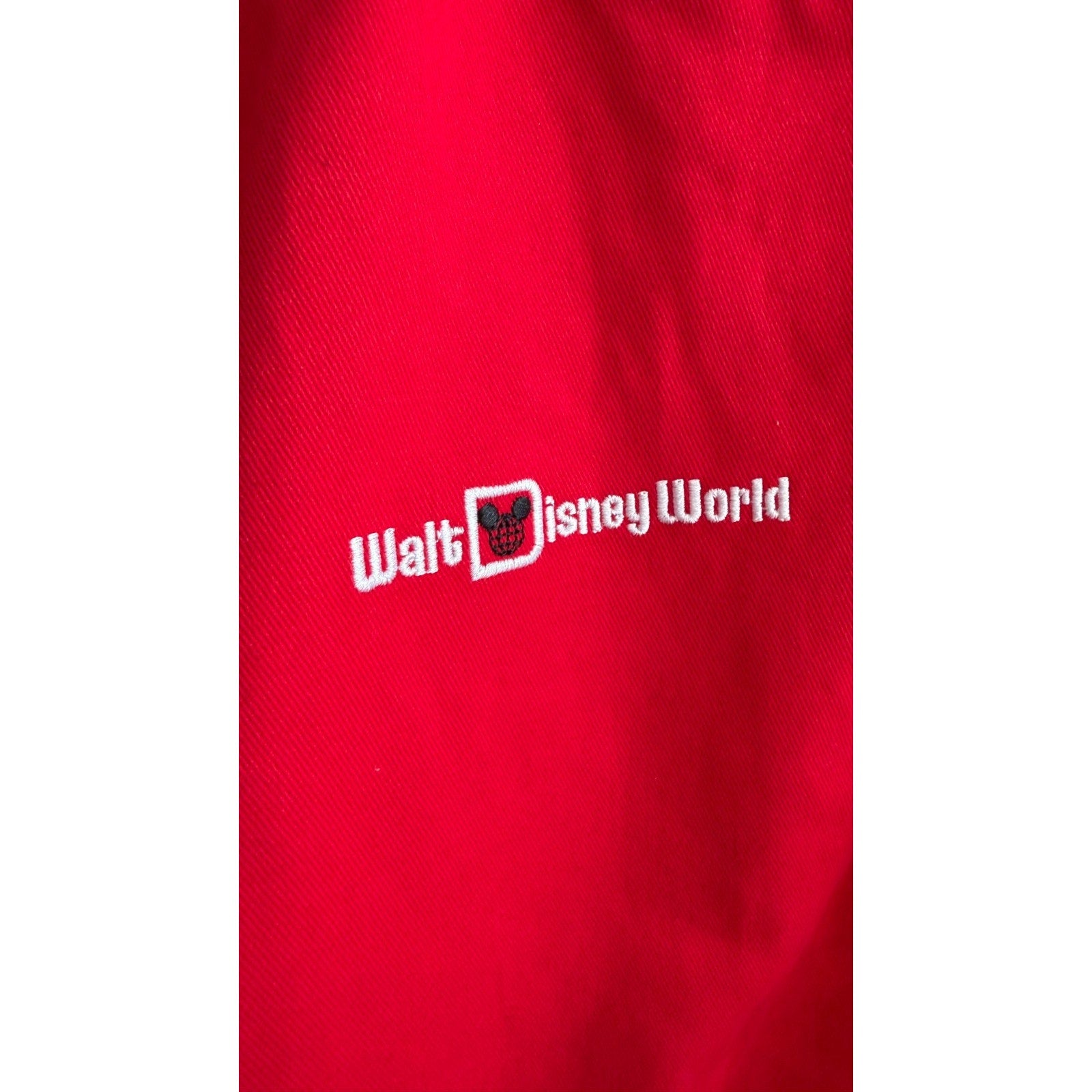 NEW Walt Disney World Red Varsity Jacket – Vintage Inspired – Adult Large