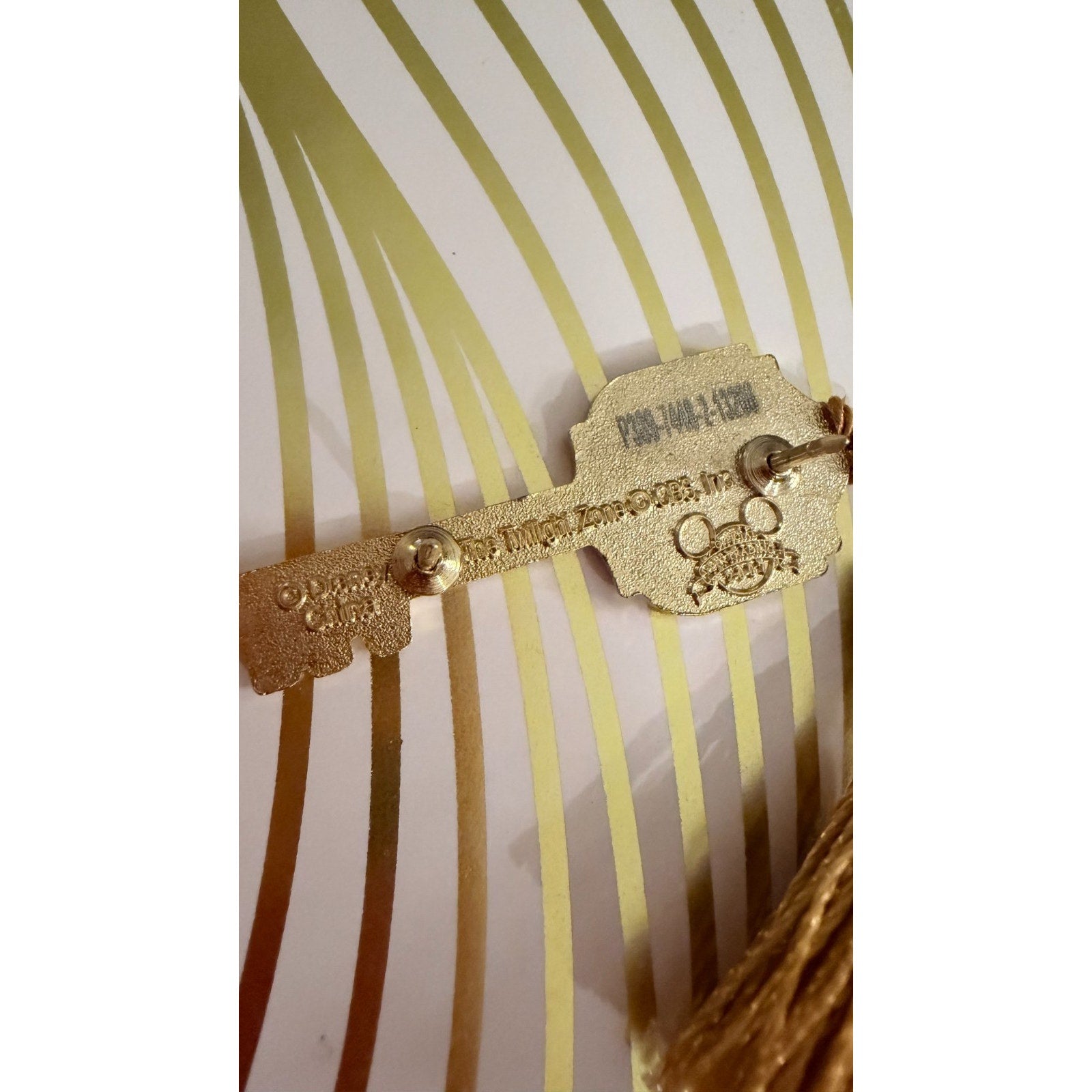 Disney Parks 2014 Haunted Mansion Key with Tassel Pin