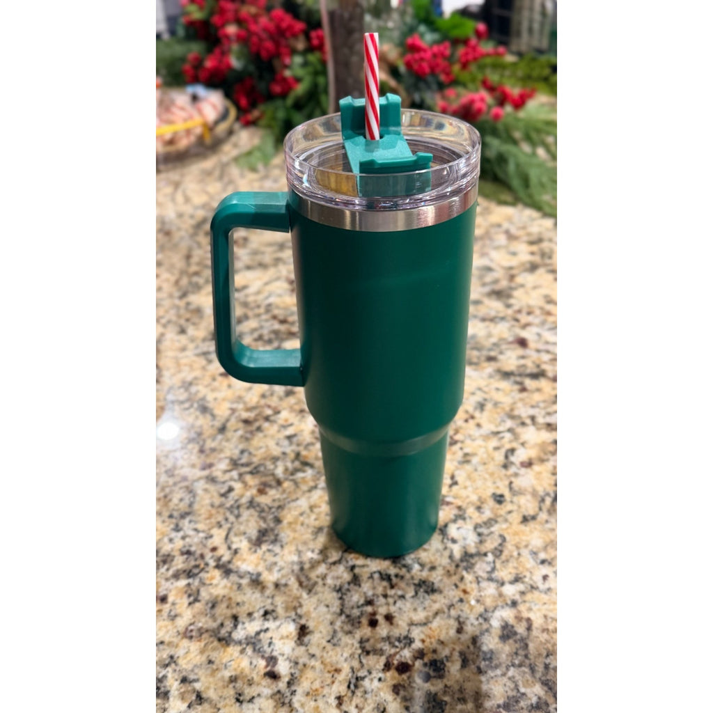 NWT Dolly Parton "Holly Dolly" Forest Green Christmas 2025 Tumbler — 40oz
