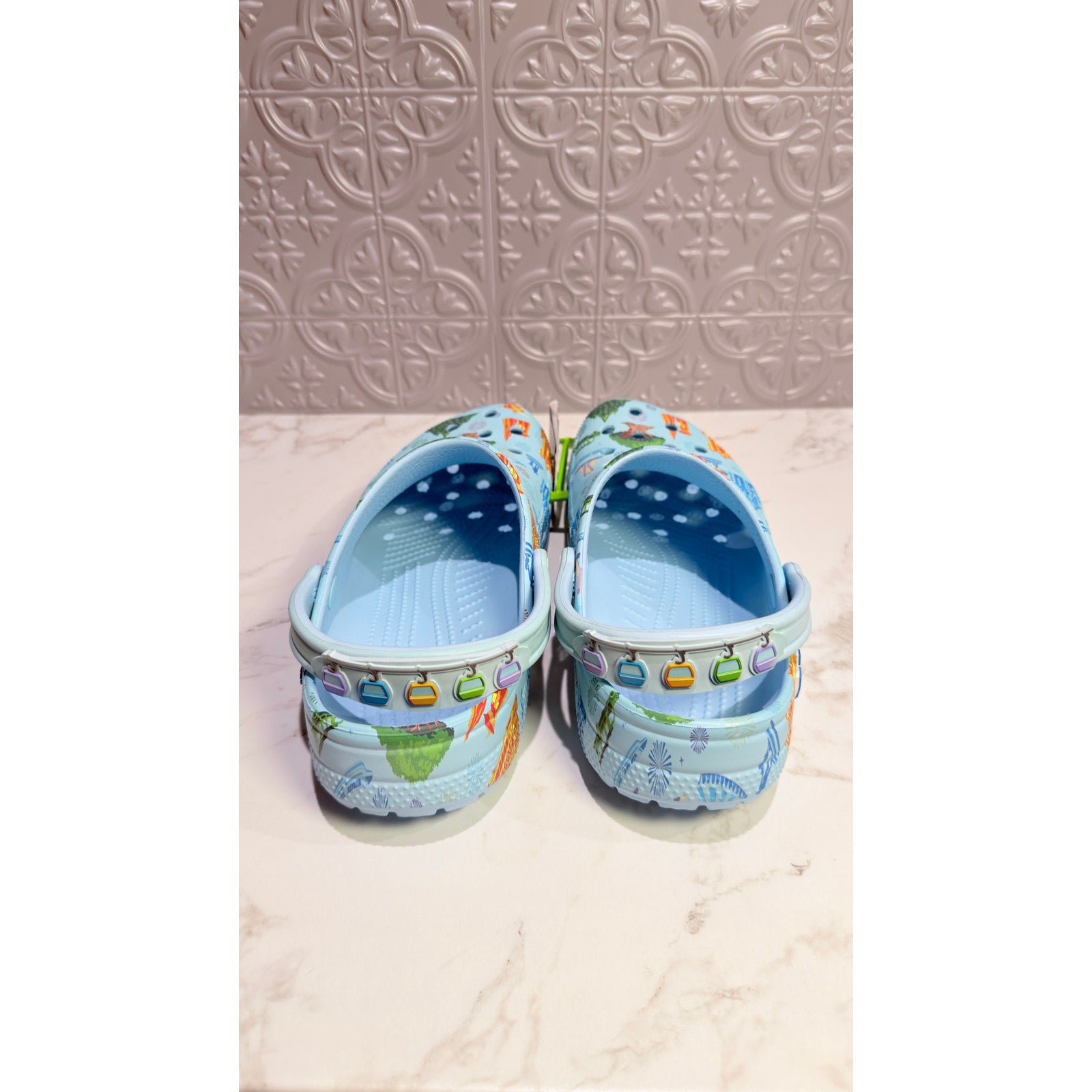 Crocs x Disney Parks WDW Icons Light Blue Adult Men's 10 / Women's 12