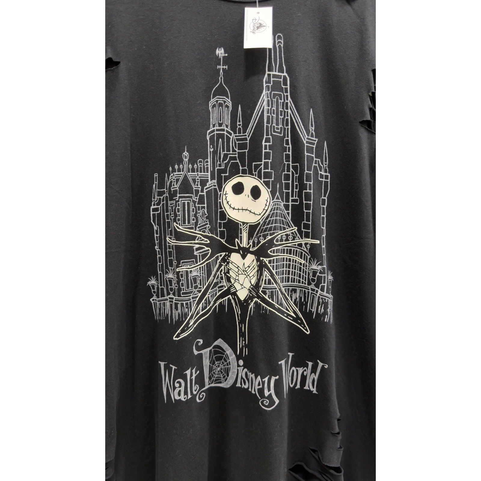 Disney Our Universe Nightmare Before Christmas Distressed T-Shirt XL NWT