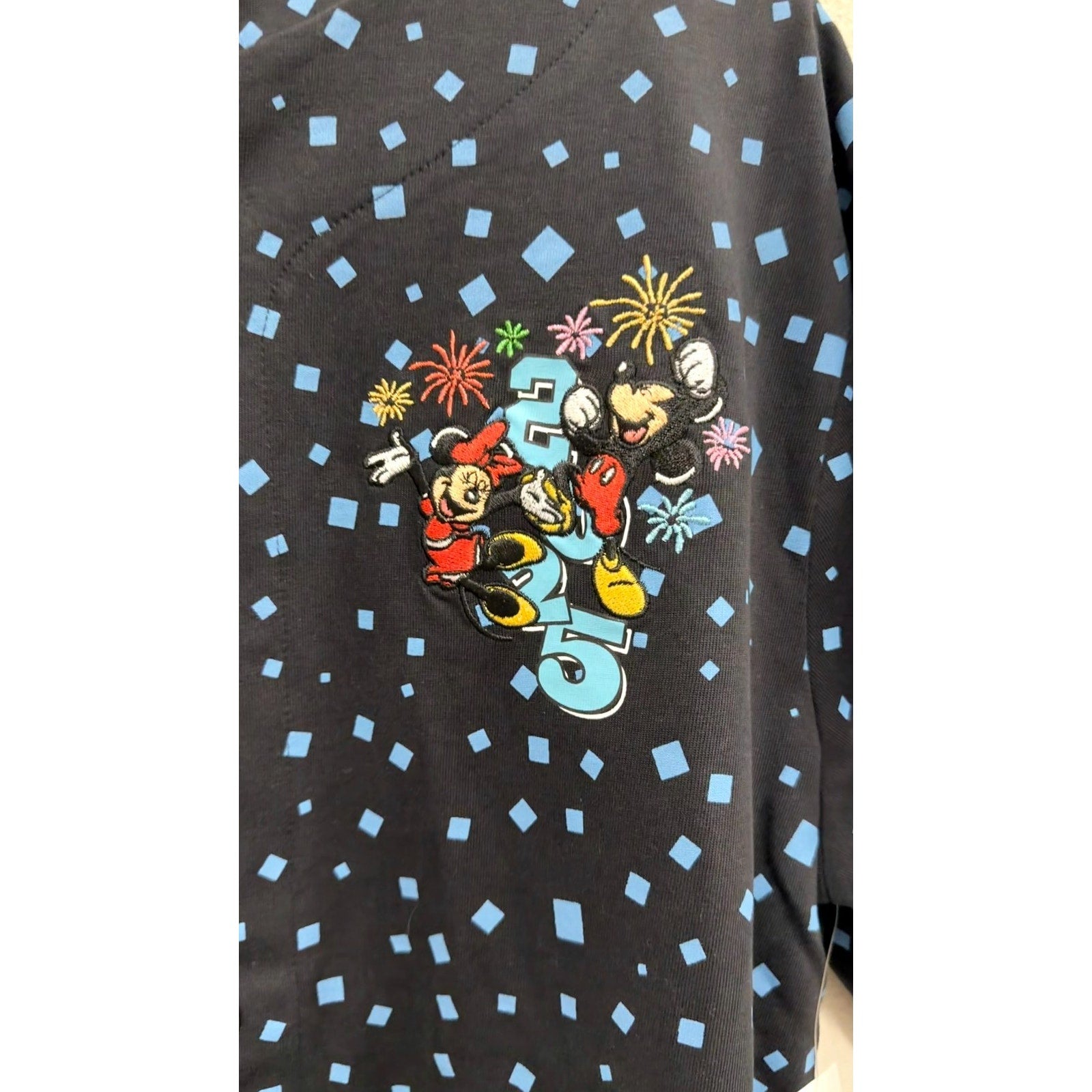 NEW Disney Parks 2025 Mickey and Friends 2025 Baseball Jersey - Adult Small