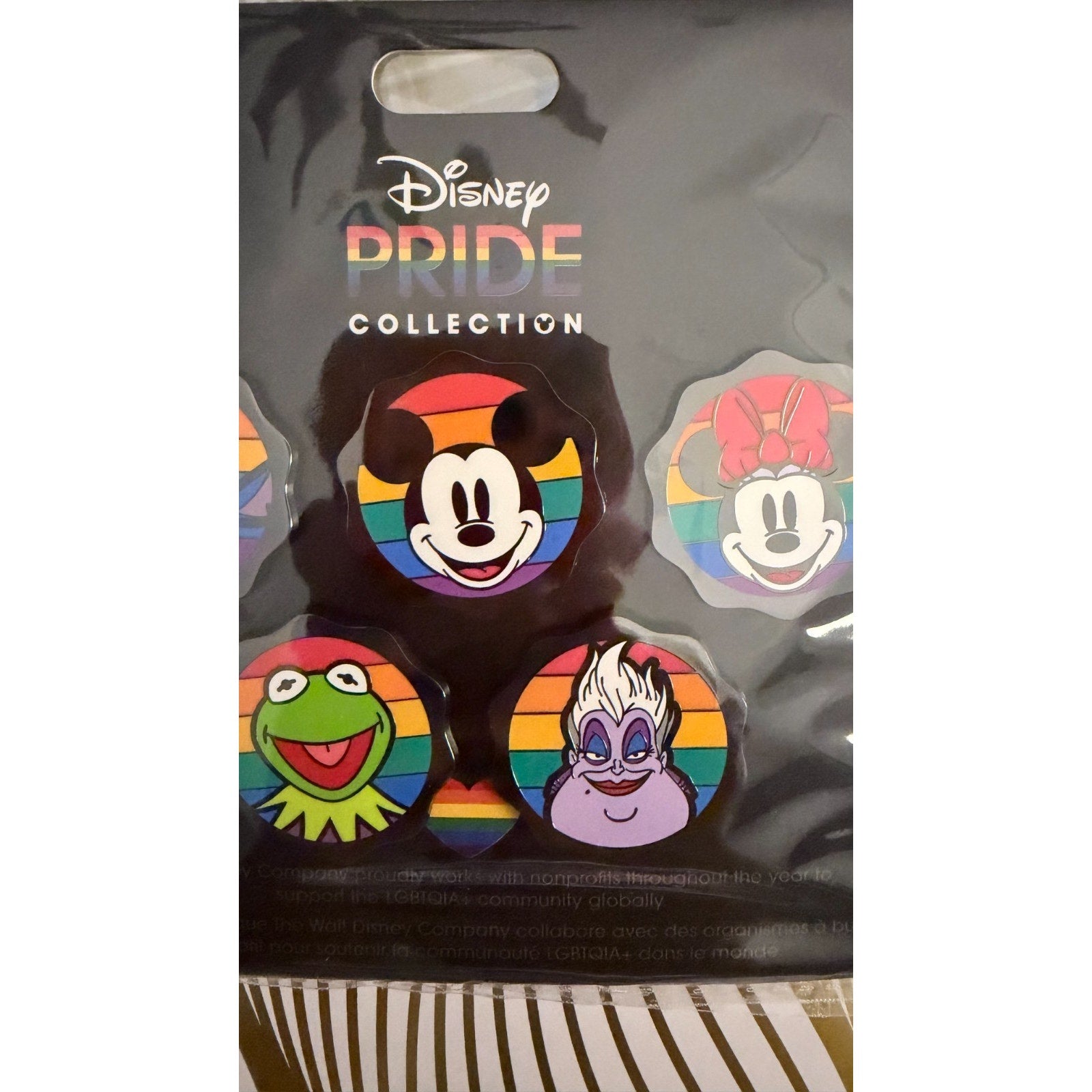 Disney Parks 2024 Pride Collection 5-Pin Booster Set
