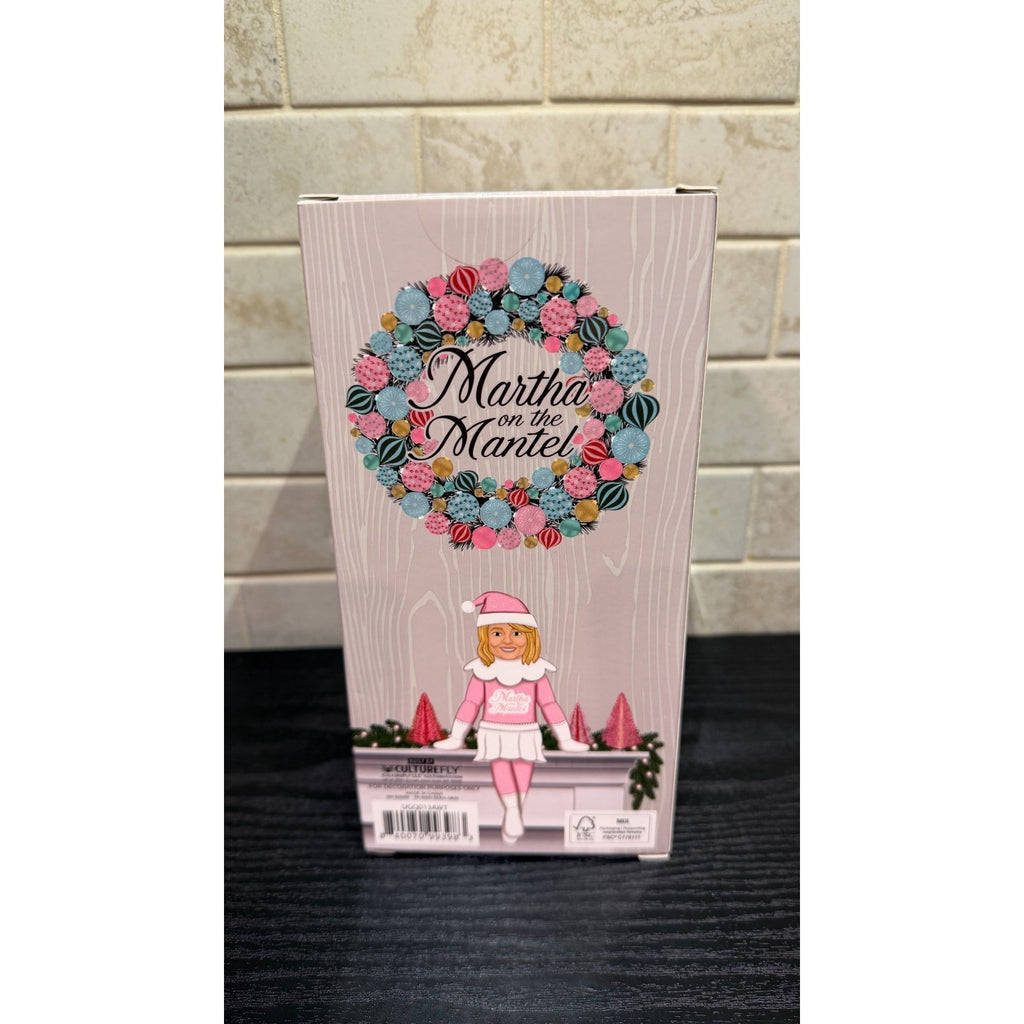 Martha Stewart "Martha on the Mantel" 2025 Holiday Bobblehead – NEW