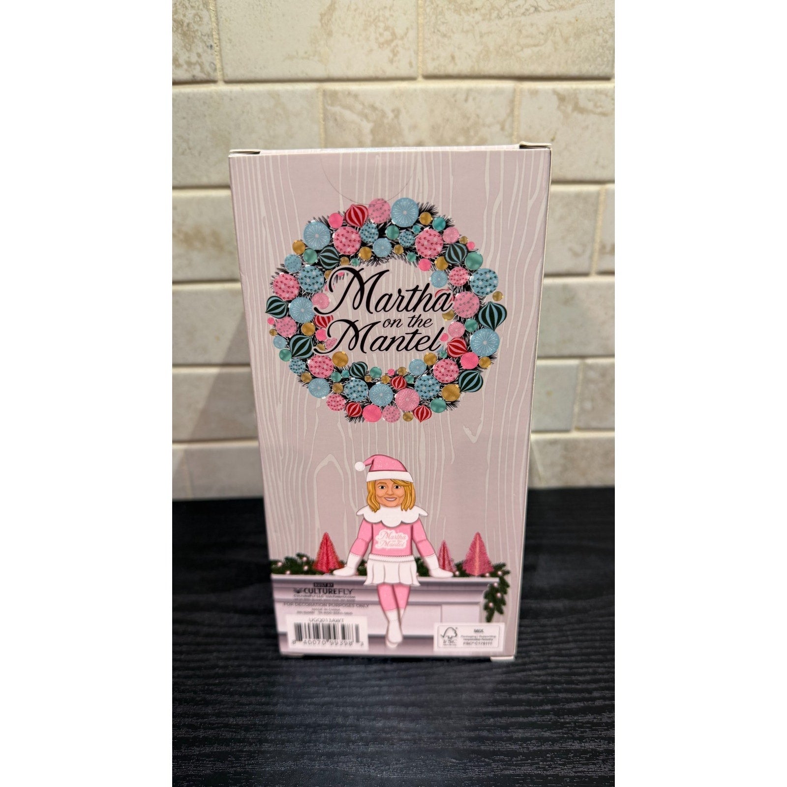 Martha Stewart "Martha on the Mantel" 2025 Holiday Bobblehead – NEW