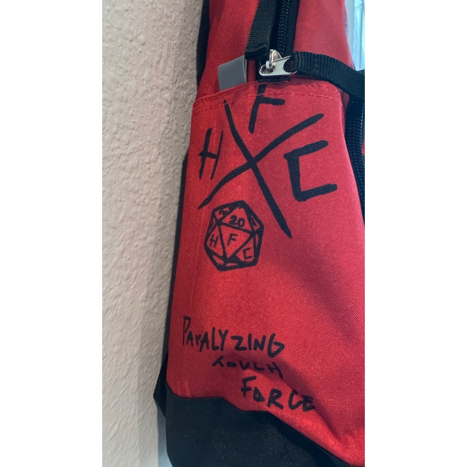 Stranger Things Hellfire Club Backpack Slayers Red School Bag NWT
