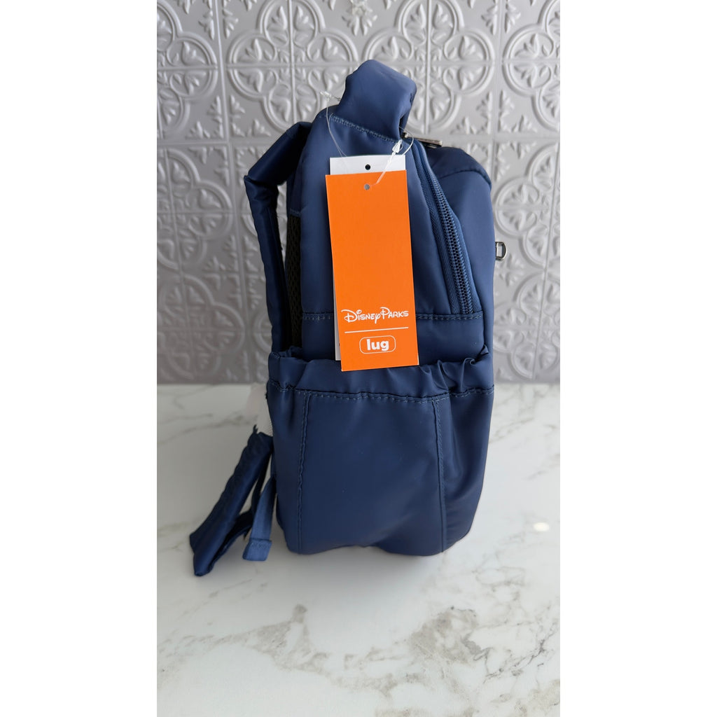 Disney Parks Lug Epcot World Showcase Norway Hopper Shorty Backpack Blue NWT