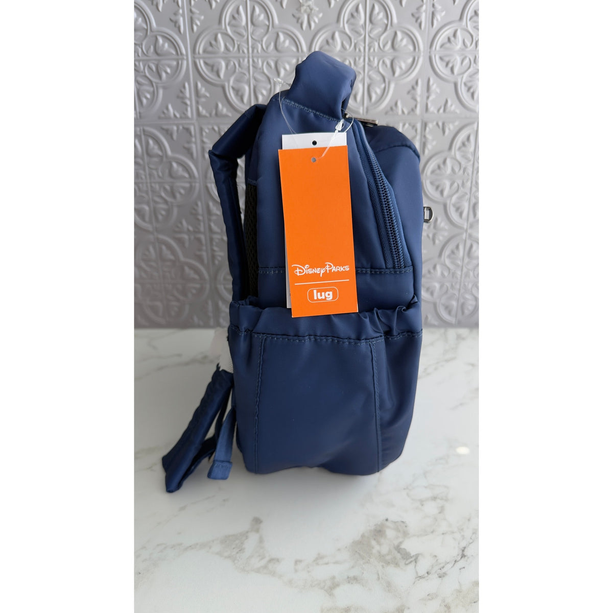 Disney Parks Lug Epcot World Showcase Norway Hopper Shorty Backpack Blue NWT