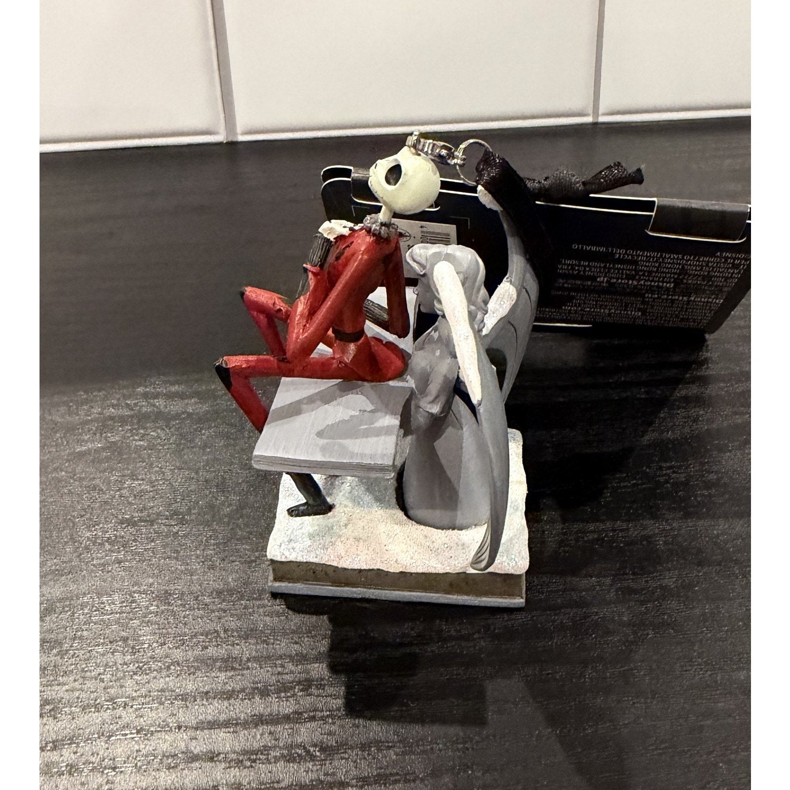 NWT Disney Sketchbook Nightmare Before Christmas Jack Skellington Angel Ornament