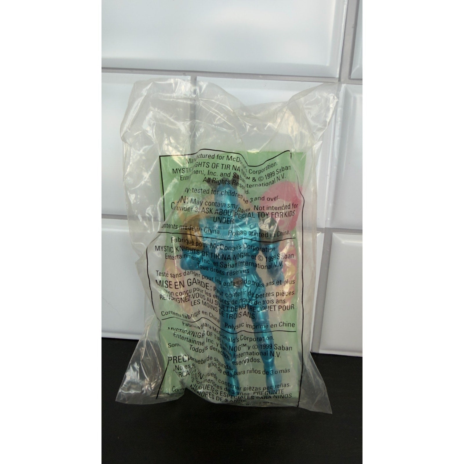 1999 Mystic Knights of Tir Na Nog: Ivar #7 — McDonald's Happy Meal Toy NIP