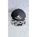 Koloa Surf Company Floral Snapback Trucker Hat Cap Black Adult Preowned